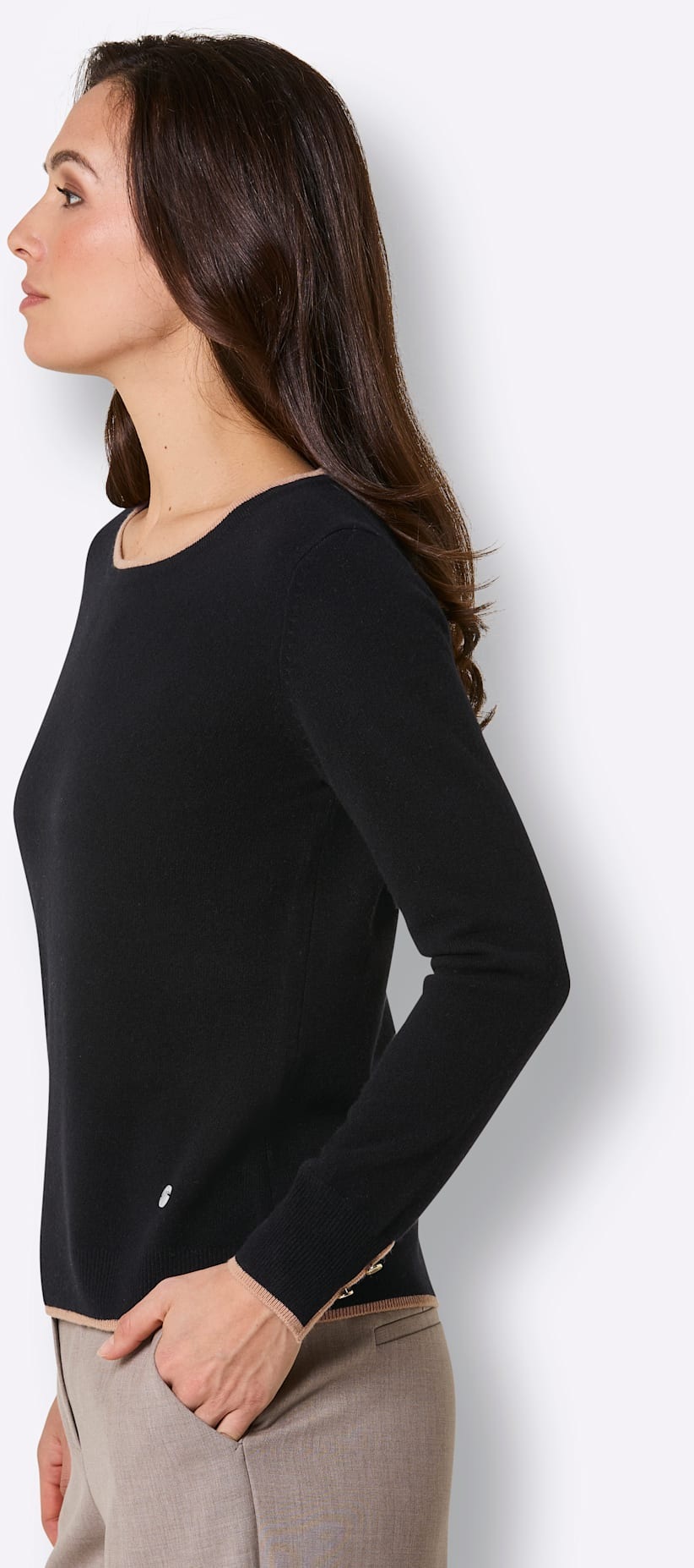 CREATION L PREMIUM Wollpullover »Merino-Pullover«