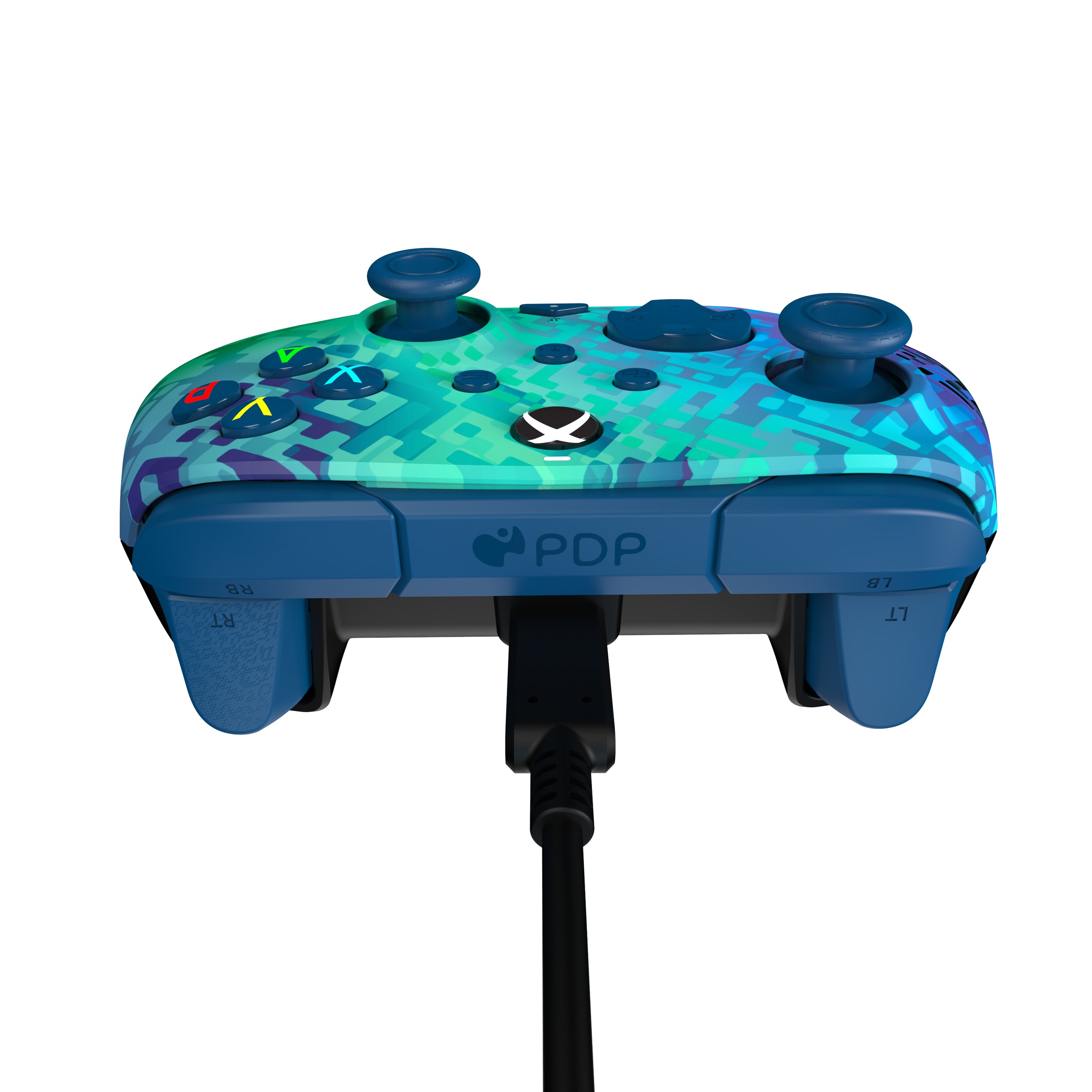 PDP - Performance Designed Products Gamepad »kabelgebunden Rematch Glitch Green XBOXSerieX«