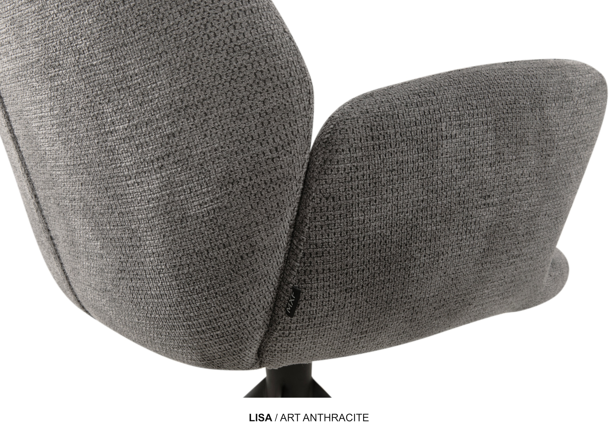 OMG Design Esszimmerstuhl »Lisa« (Set) 1 Stk.Drehstuhl mit auto-return, Armlehnenstuhl