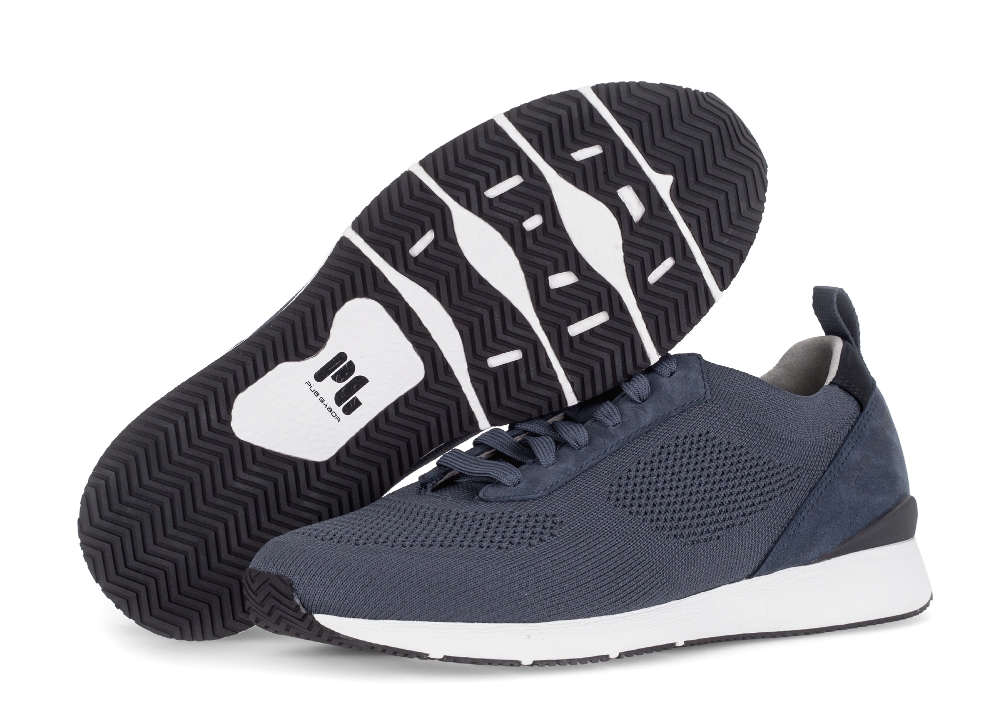 Pius Gabor Sneaker  Halbschuh, Schnürschuh mit praktischer Anziehlasche, G-Weite