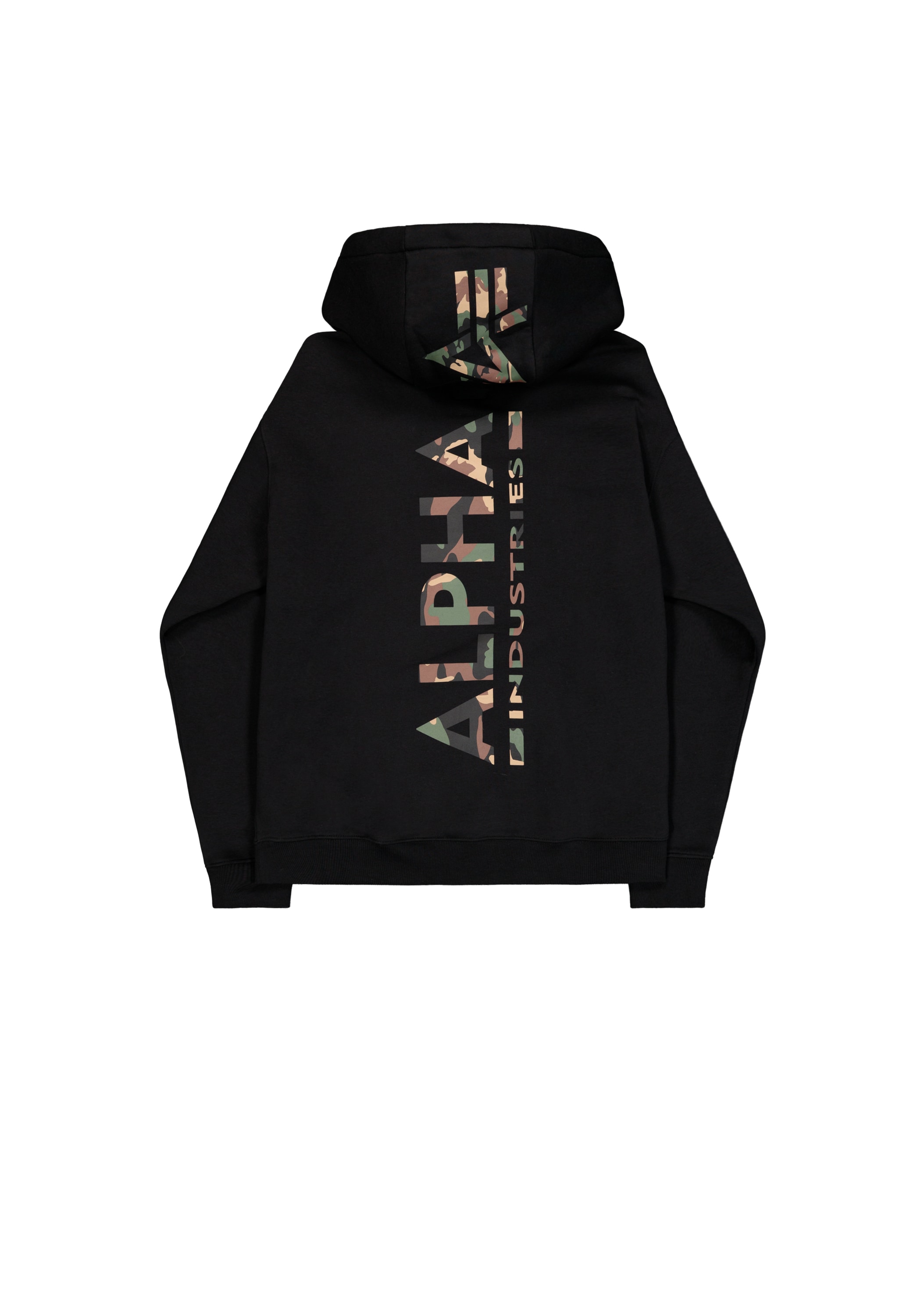 Alpha Industries Hoodie »Backprint Hoodie Camo Print Kapuzensweatshirt«