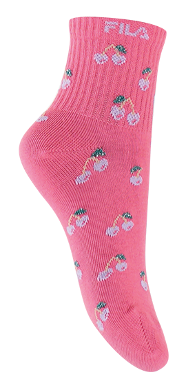 Fila Sneakersocken 6 Paar,  Cotton-Mix, Cherry-Design