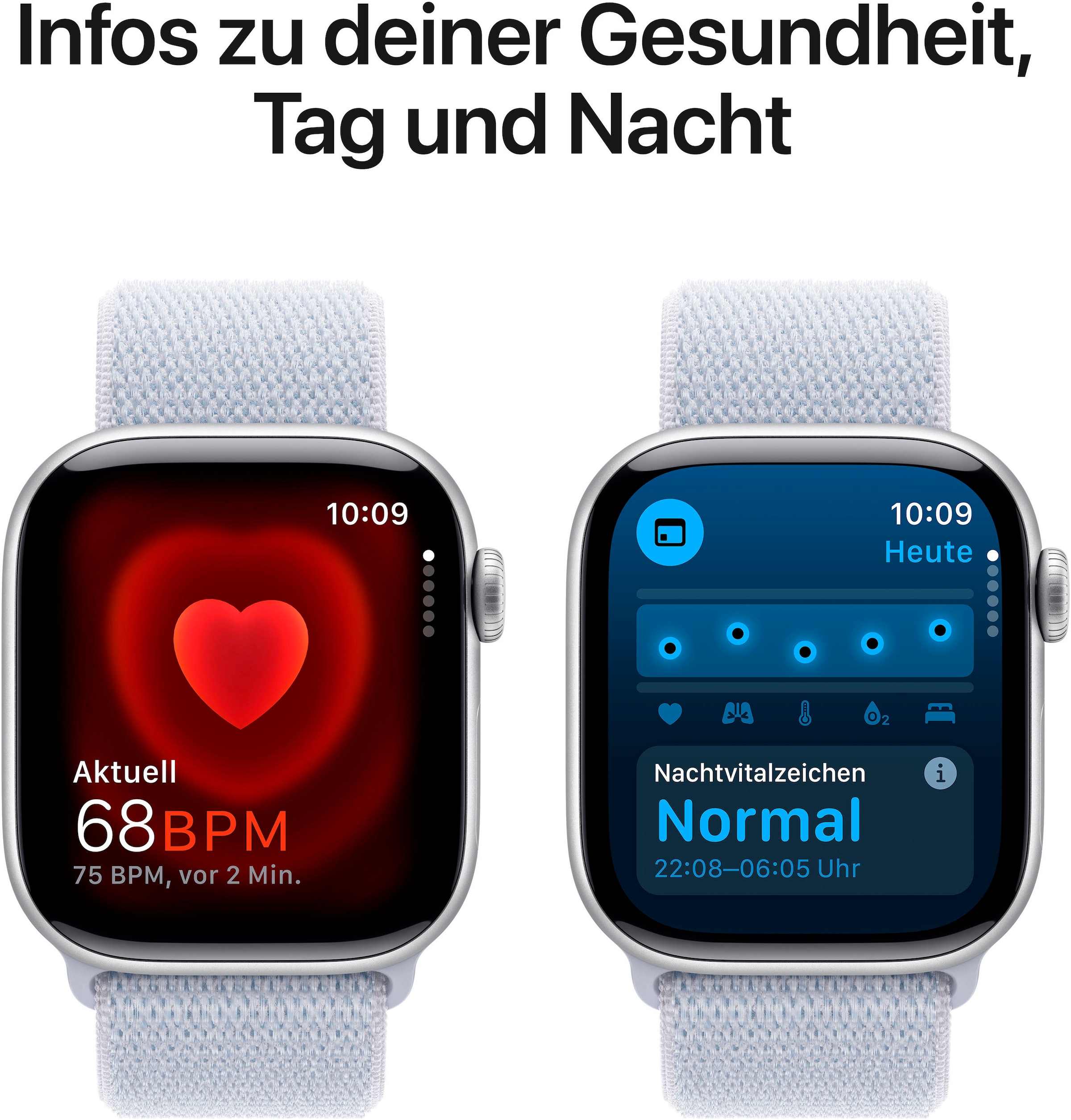 Apple Smartwatch »Watch Series 10 Aluminium«, Watch OS 11