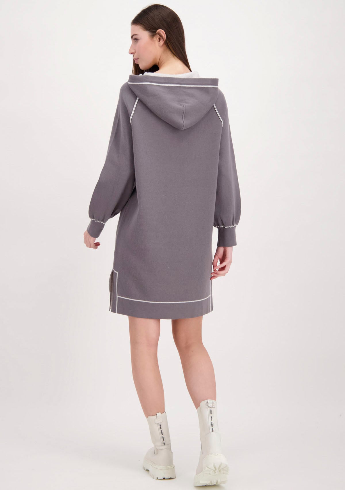 Monari Sweatkleid, mit Kapuze