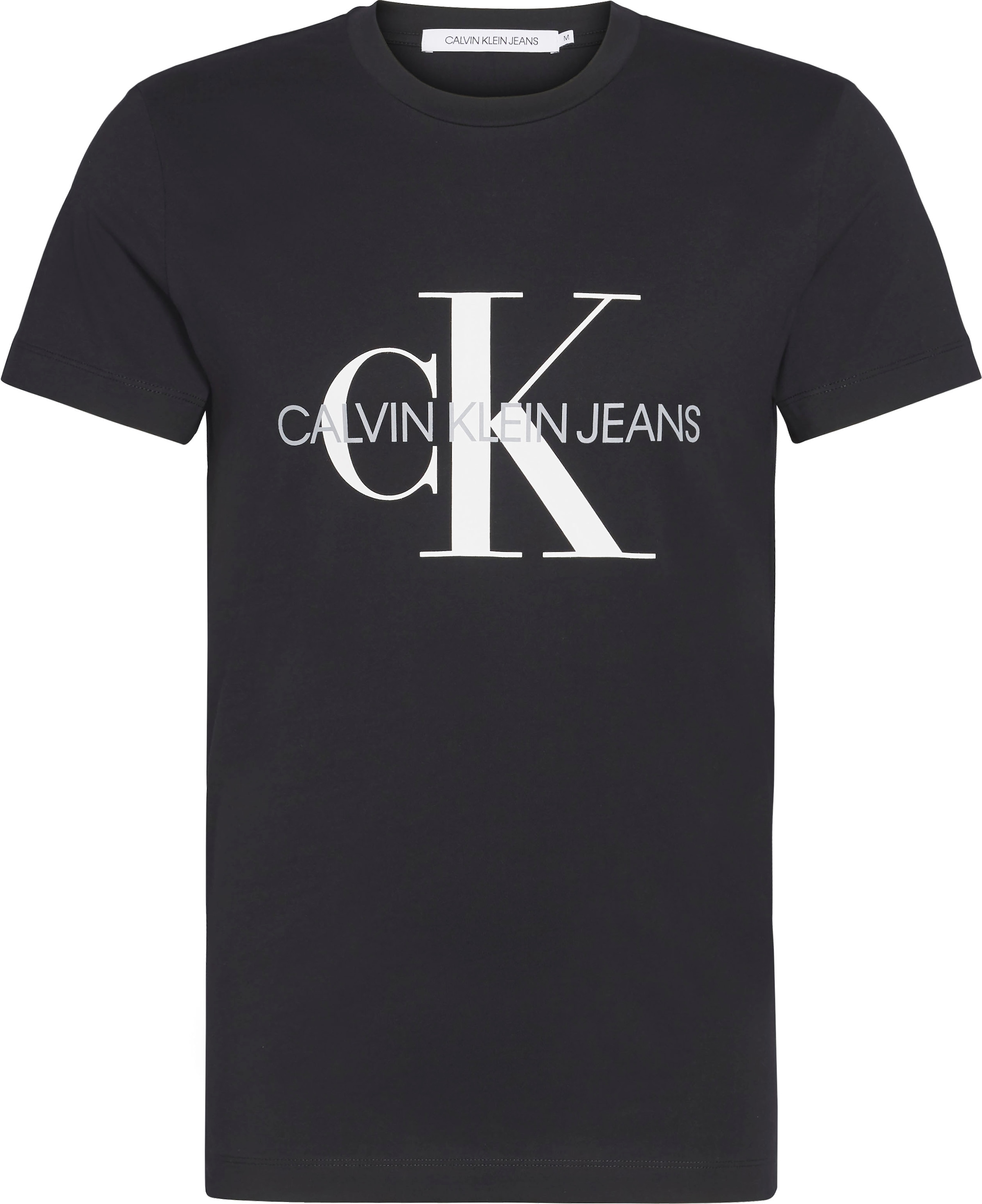 Calvin Klein Jeans T-Shirt »ICONIC MONOGRAM SLIM TEE«, mit großem CK-Print