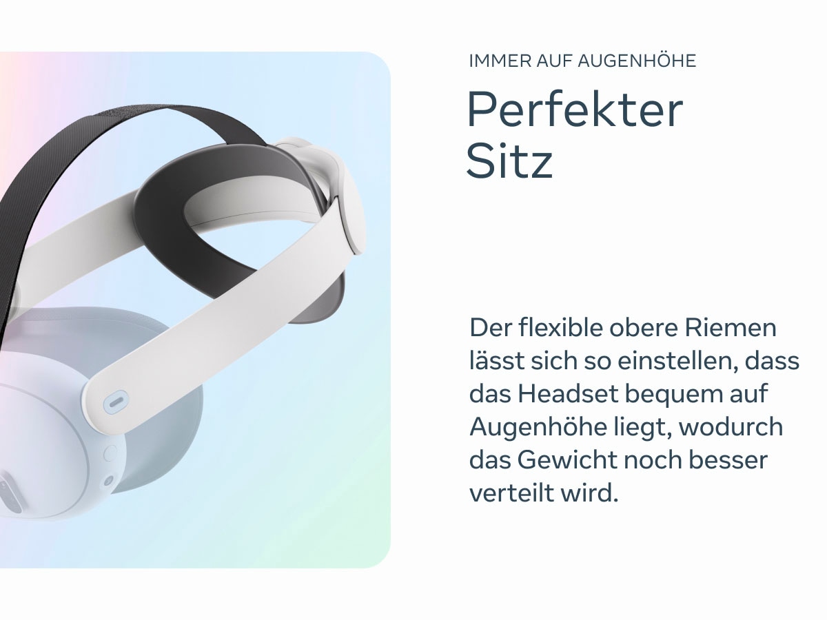 Meta Headset-Halterung »Quest 3 Elite-Riemen (Elite Strap)«