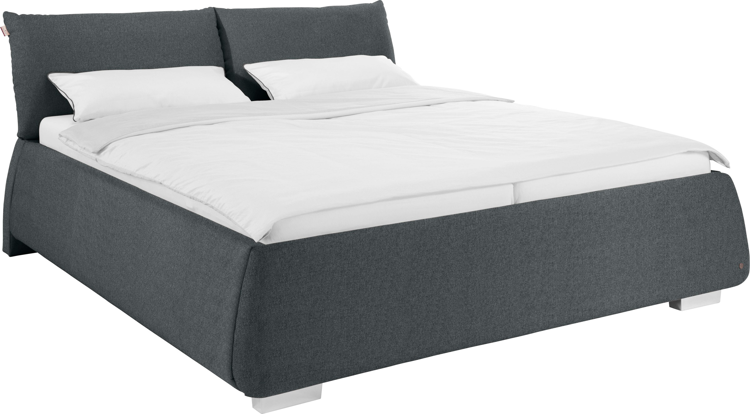 TOM TAILOR Polsterbett »SOFT PILLOW«, mit Kopfteil in Kissenform, wahlweise mit Lattenrost und Matratze