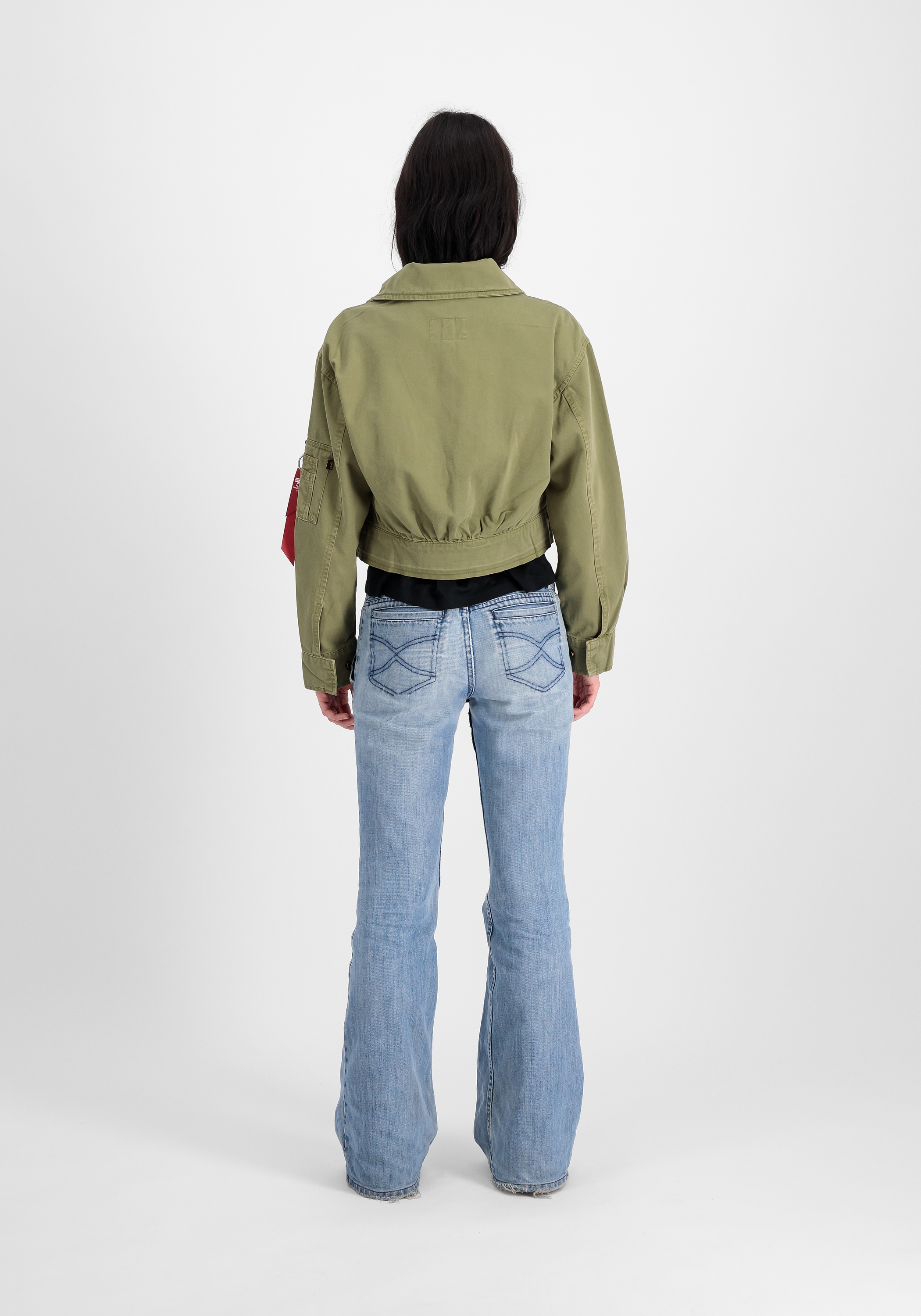 Alpha Industries Bomberjacke »Alpha Industries Women - Bomber Jackets Deck Jacket Cropped Wmn«