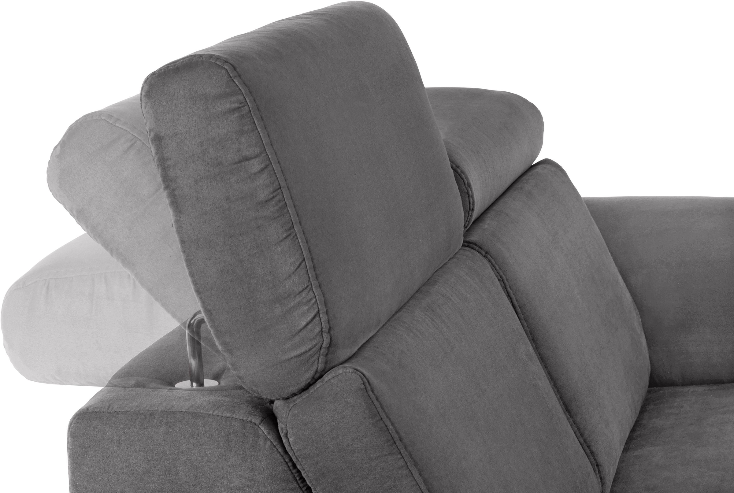 sit&more 2,5-Sitzer »Arngast«, inklusive Federkern und Kopfteilverstellung