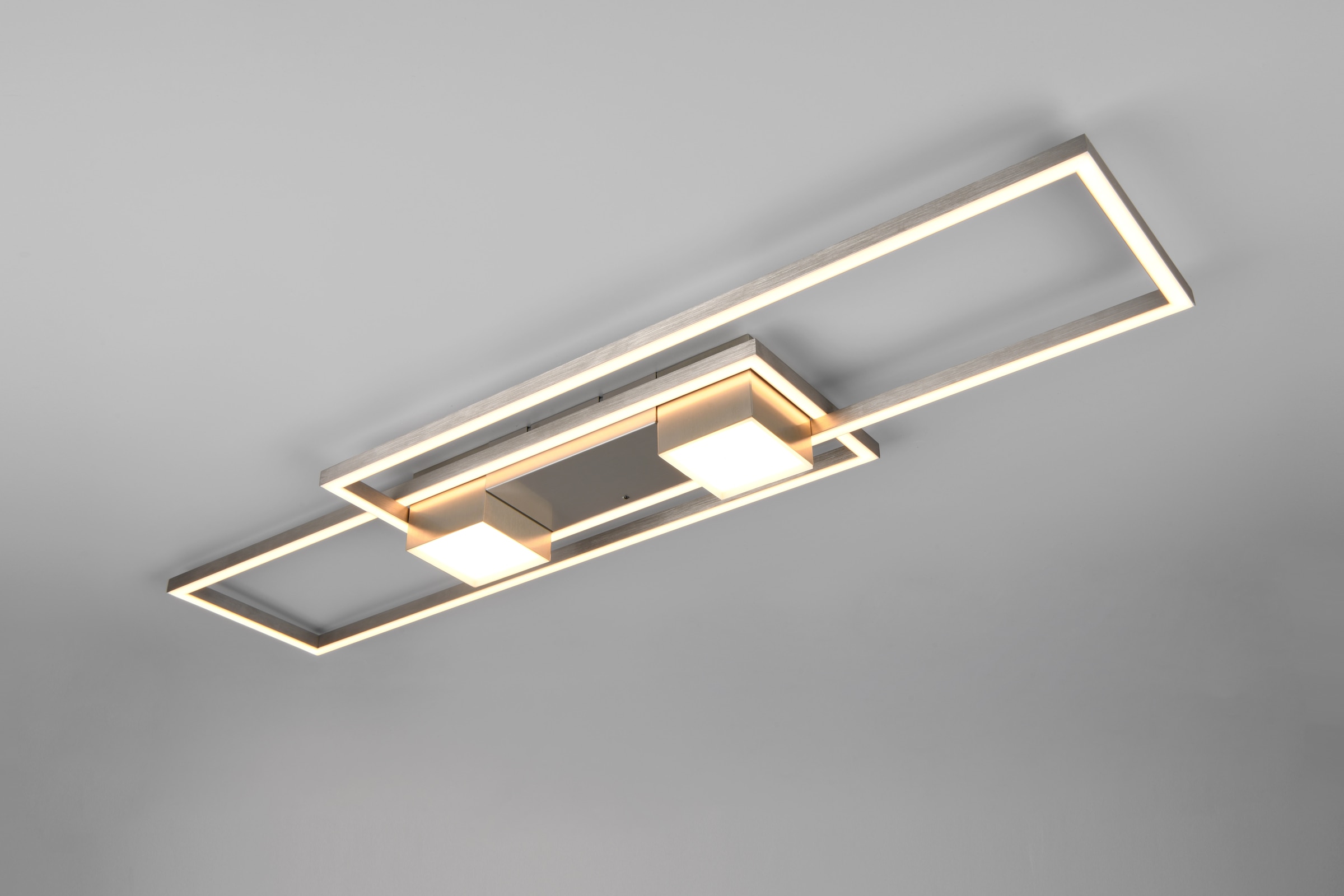 TRIO Leuchten LED Deckenleuchte »ALBANY LED Deckenlampe 37W 4300 Lumen warmweiß bis kaltweiß 2700-6500K« LED-Board 1 Stk. warmweiß - kaltweiß Fernbedienung, Lichtfarbe einstellbar, Memory, Nachtlicht, dimmbar