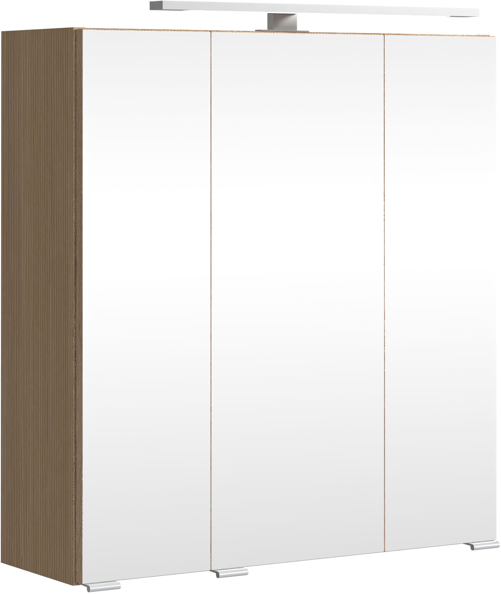 welltime Badmöbel-Set »Eixo«, Set 90 cm breit, Badmöbel mit LED-Beleuchtung