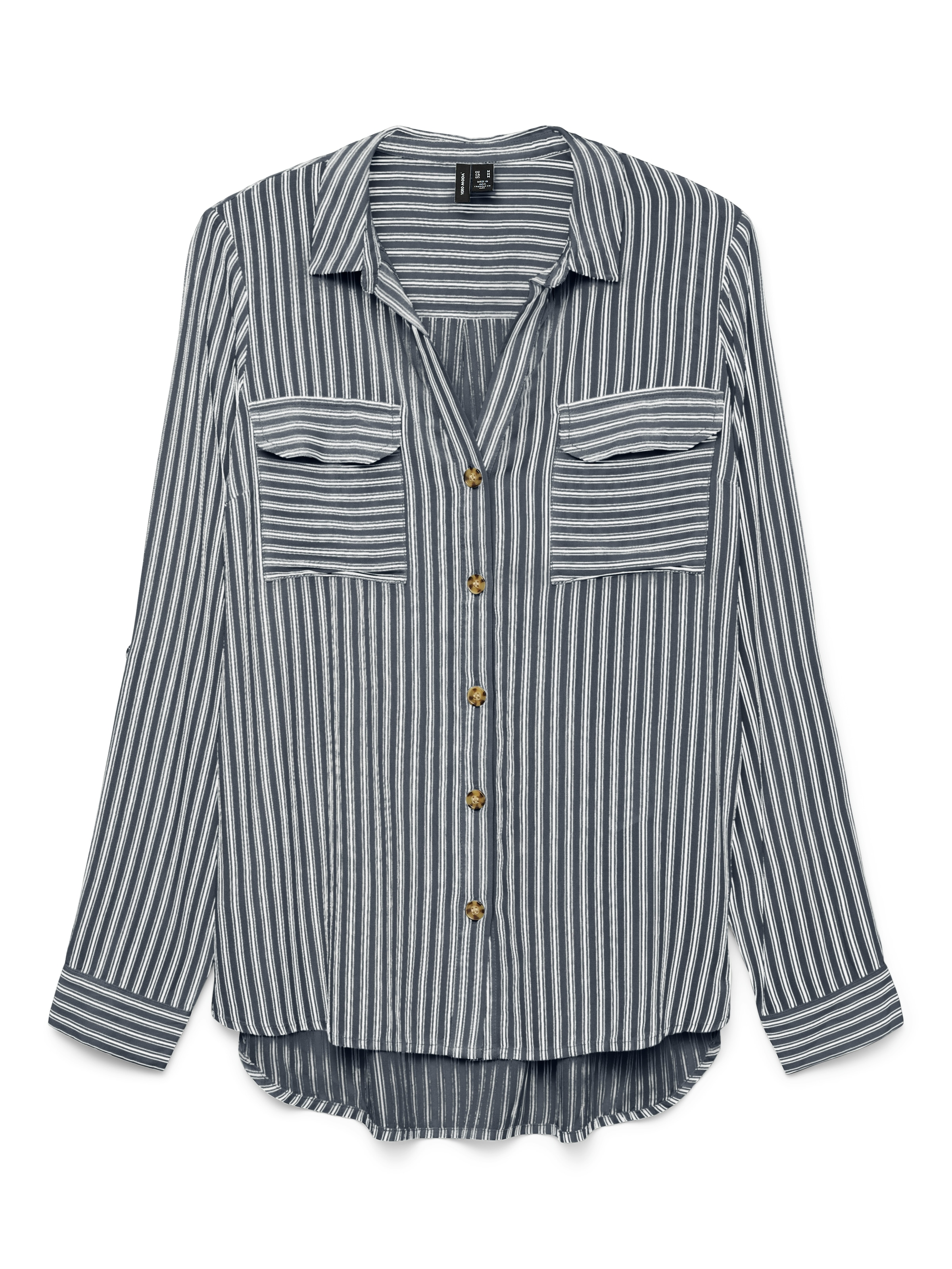 Vero Moda Hemdbluse »VMBUMPY L/S SHIRT NEW WVN GA NOOS«