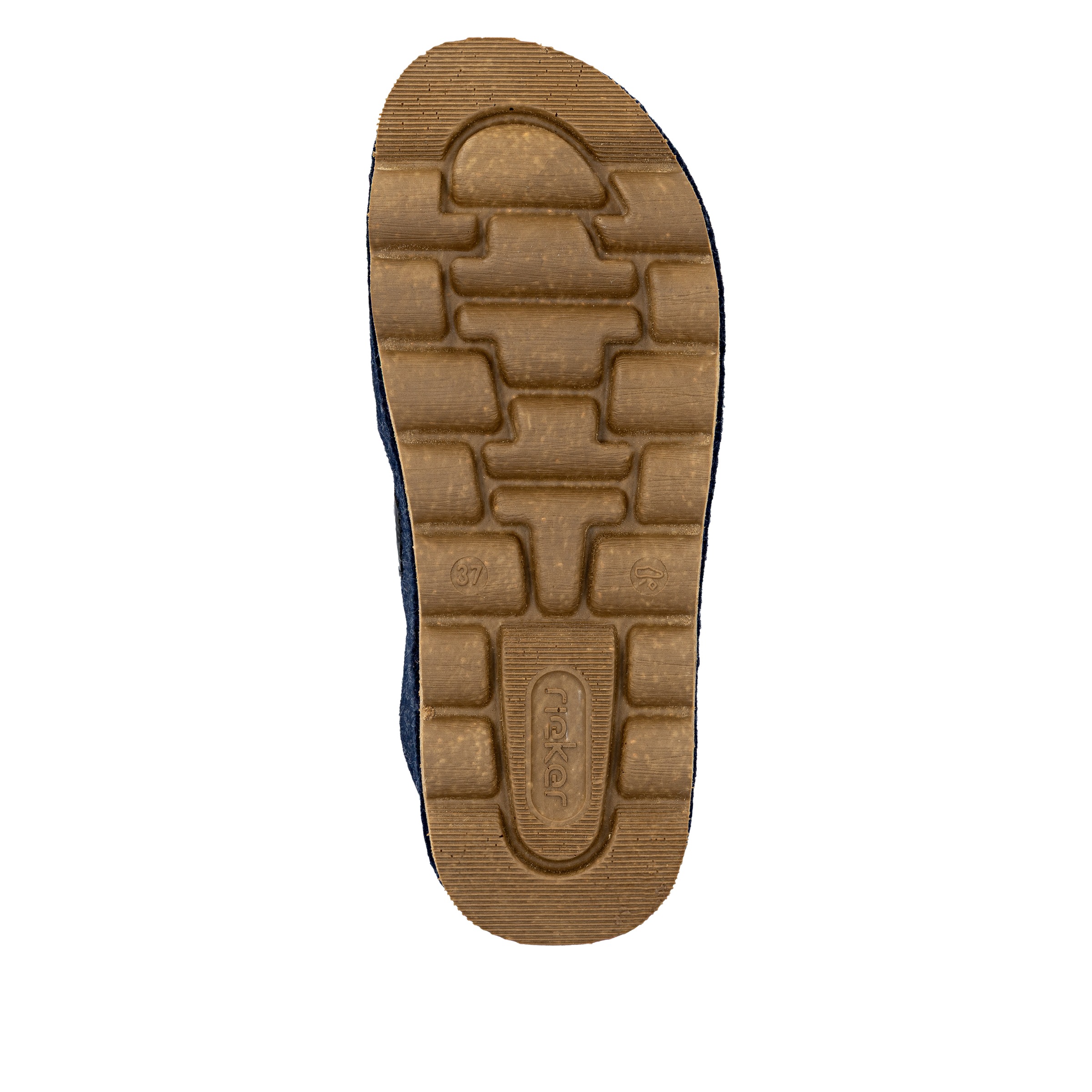 Rieker Clog, Sabot, Hausschuh, Casual-Clog, Plateausohle, zum Schlupfen