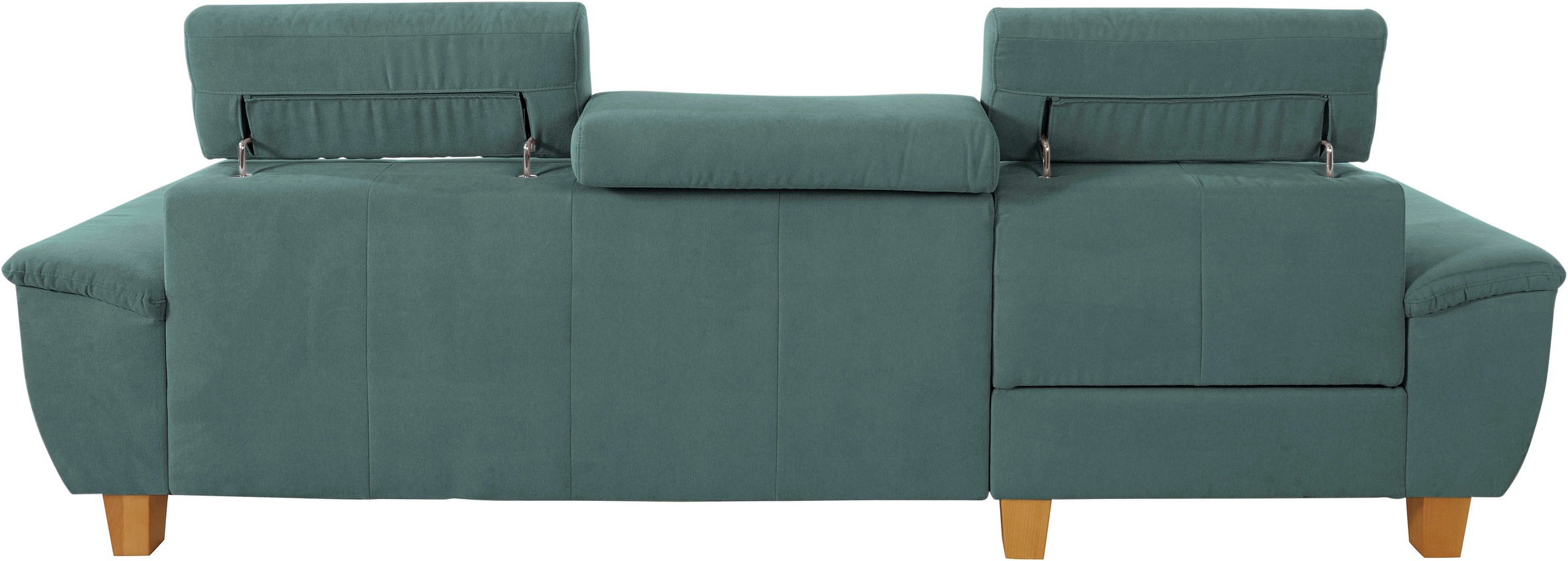 exxpo - sofa fashion Ecksofa »Enya, aufwendige Detailverarbeitung, hoher Sitzkomfort, bequem, L-Form«, inkl. Kopfteilverstellung, wahlweise mit Bettfunktion und Bettkasten