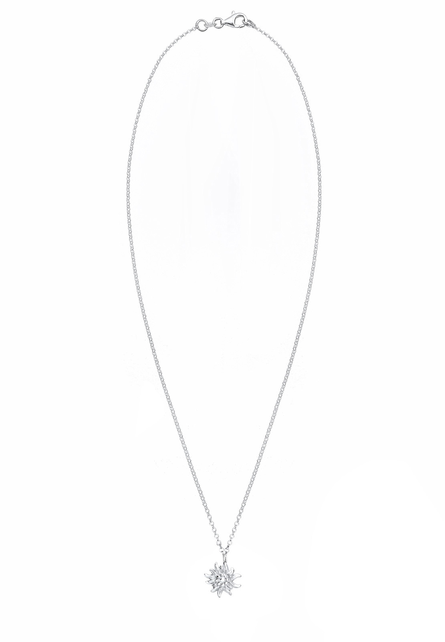Elli Kette mit Anhänger »Halskette Edelweiss Symbol Anhänger Tracht 925 Sterling Silber«
