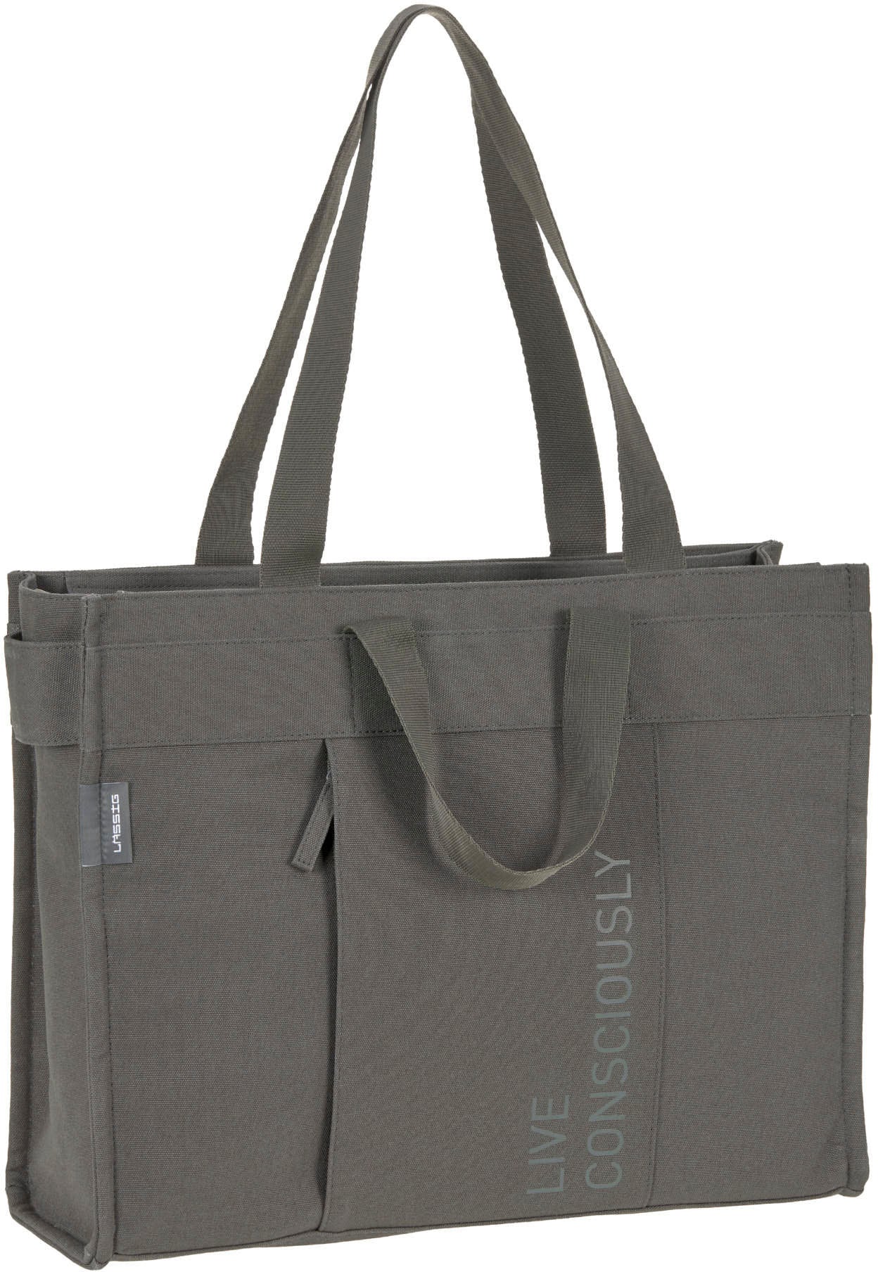LÄSSIG Wickeltasche »Green Label, Tote Up Bag, anthracite«