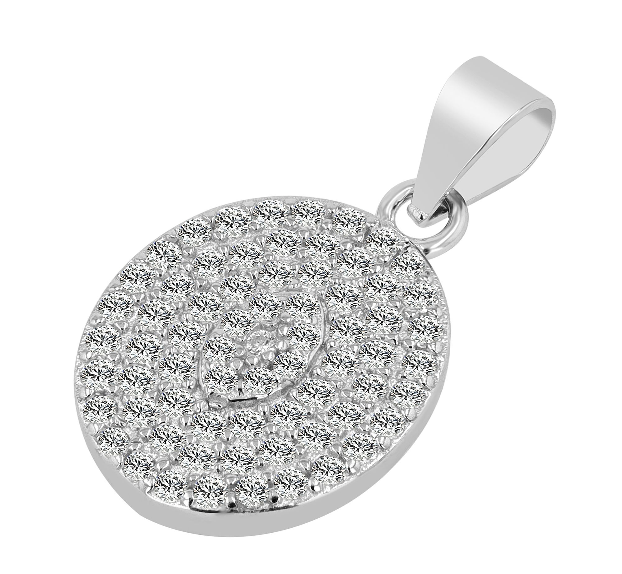 Adelia´s Kettenanhänger »Damen Anhänger aus 925 Silber mit Zirkonia«