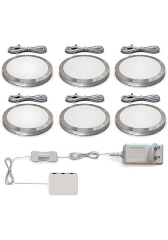 Unterschrankleuchte »BK_UL1187 6er Set LED Unterbauleuchten, 1,8W, 170lm«, 6...