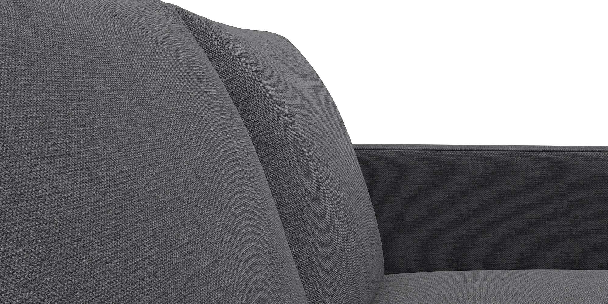 FLEXLUX Ecksofa »Fiore, super Sitzkomfort durch Kaltschaum im Sitz, L-Form«, schmale Armlehnen, Füße Alu+ Eiche