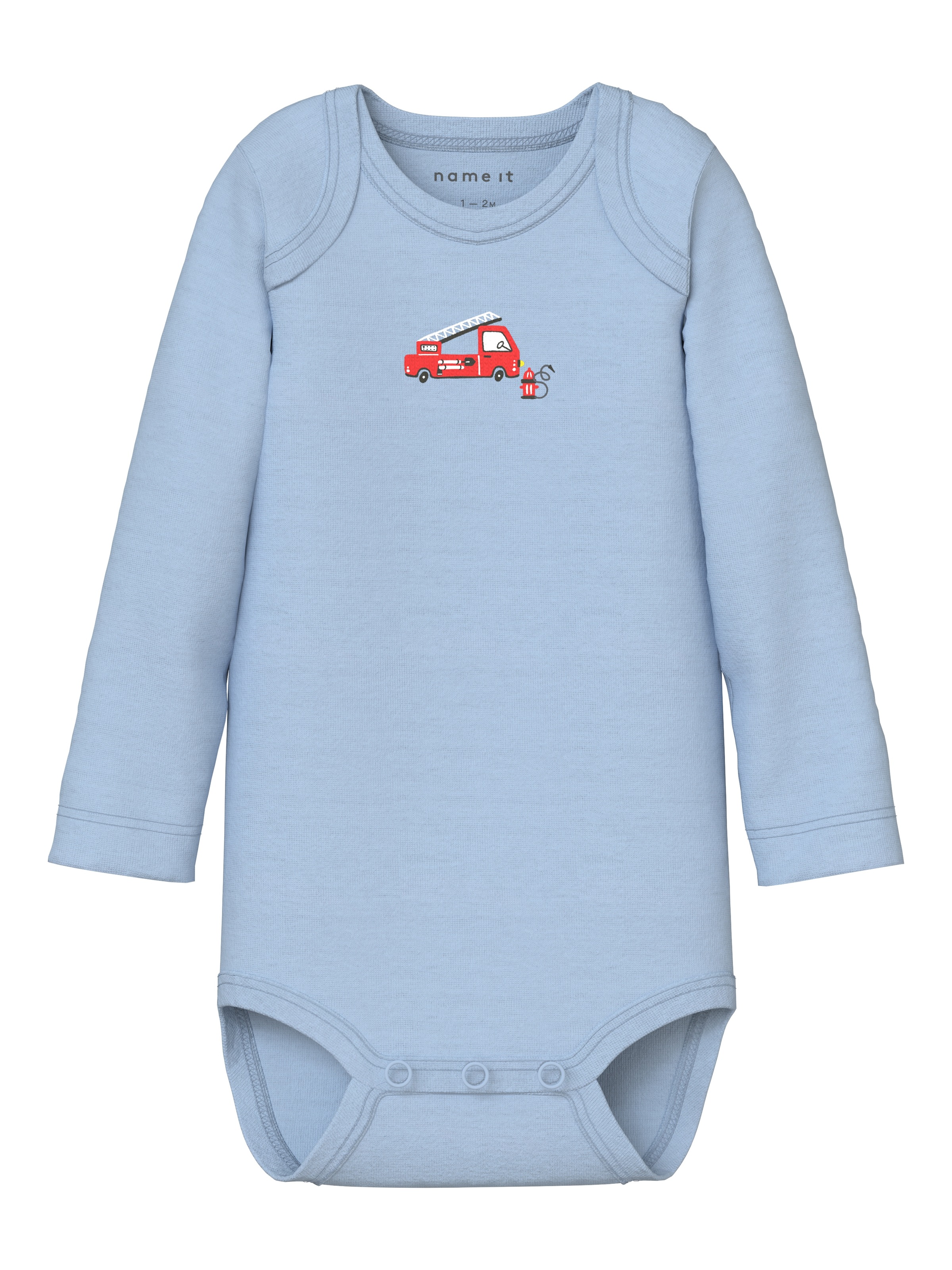 Name It Langarmbody »NBMBODY 3P LS FIRETRUCK NOOS« Packung, 3 tlg.
