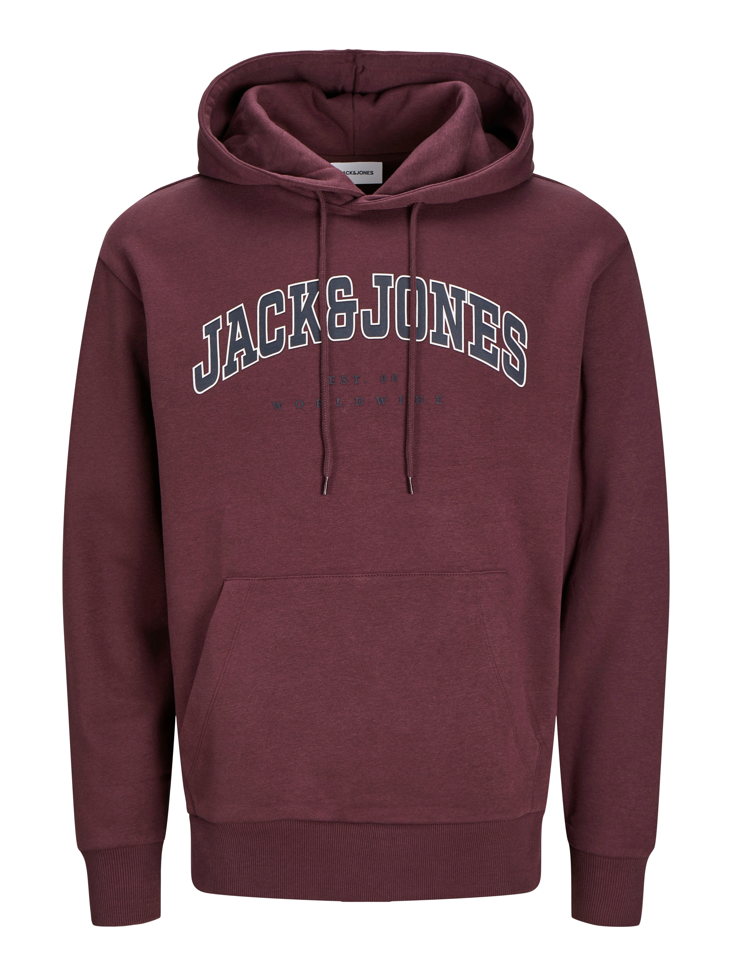 Jack & Jones Kapuzensweatshirt »JJECALEB VARSITY SWEAT HOOD NOOS«