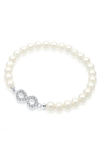 Elli Perlenarmband »mit Perlen und Infinity aus Kristalle« kaufen