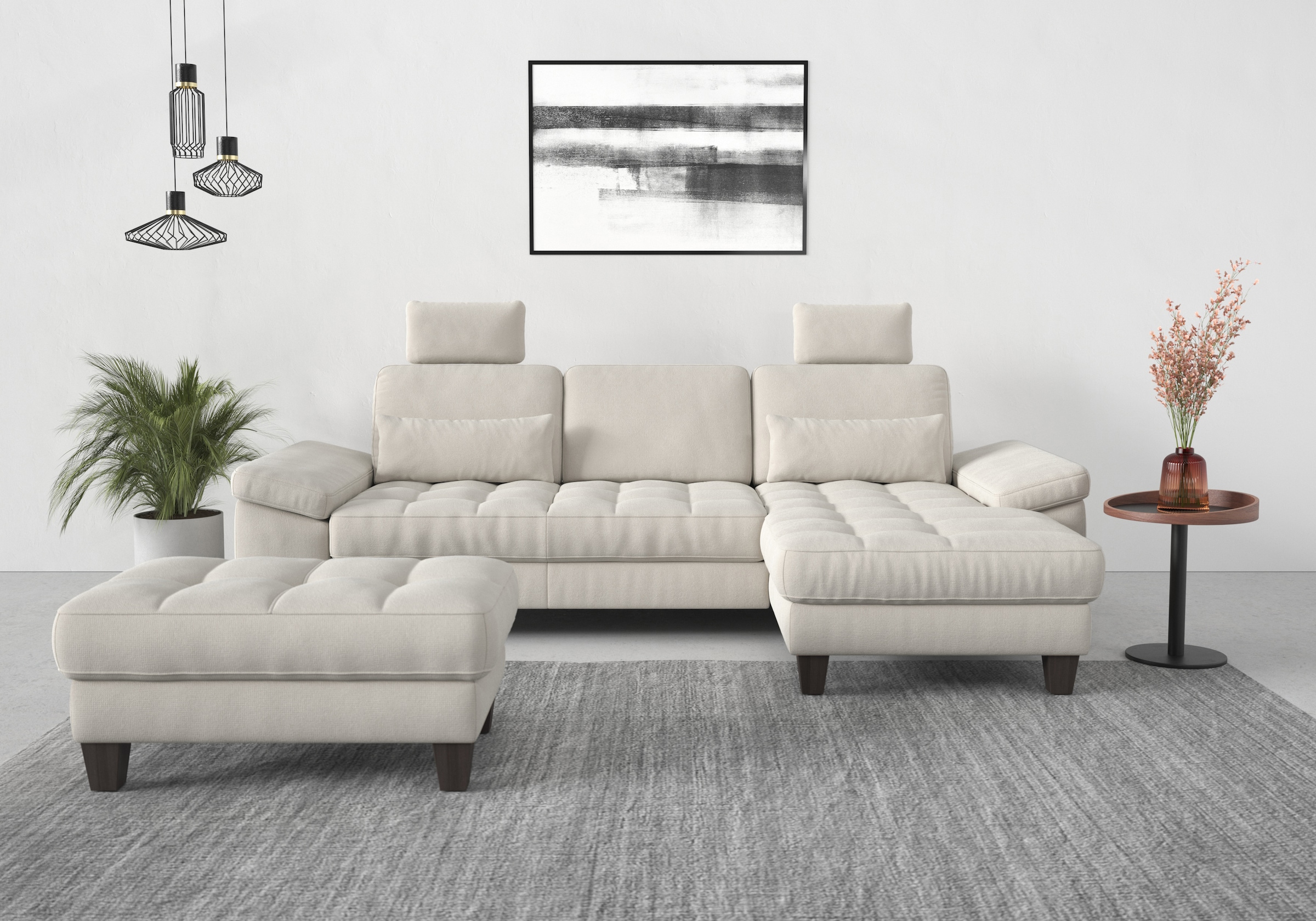 sit&more Stauraumhocker »Westham«, wahlewise mit/ohne Federkern