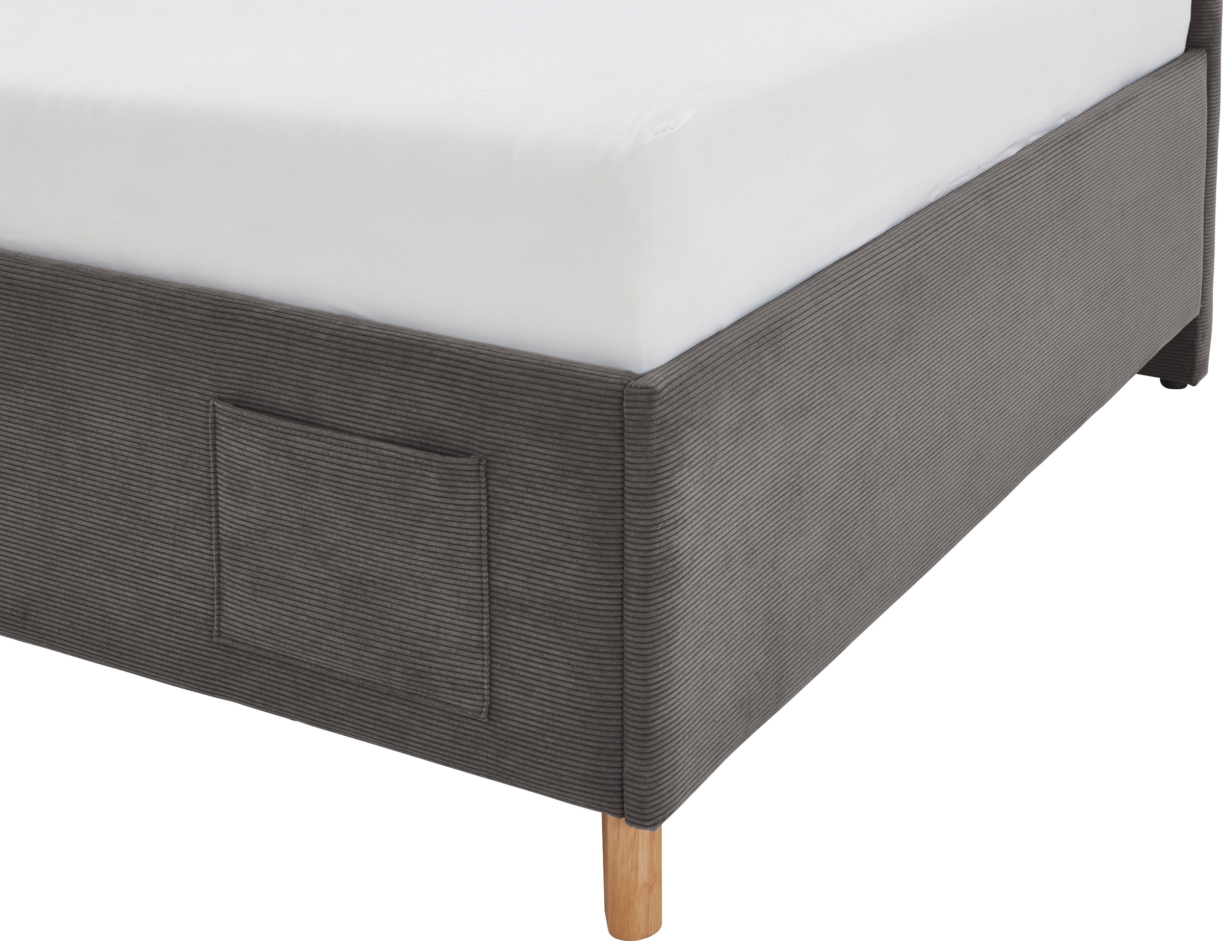 meise.möbel Kinderbett »COOL II« Polsterbett wahlweise mit Bettkasten, Jugendbett inkl. USB Anschlüsse