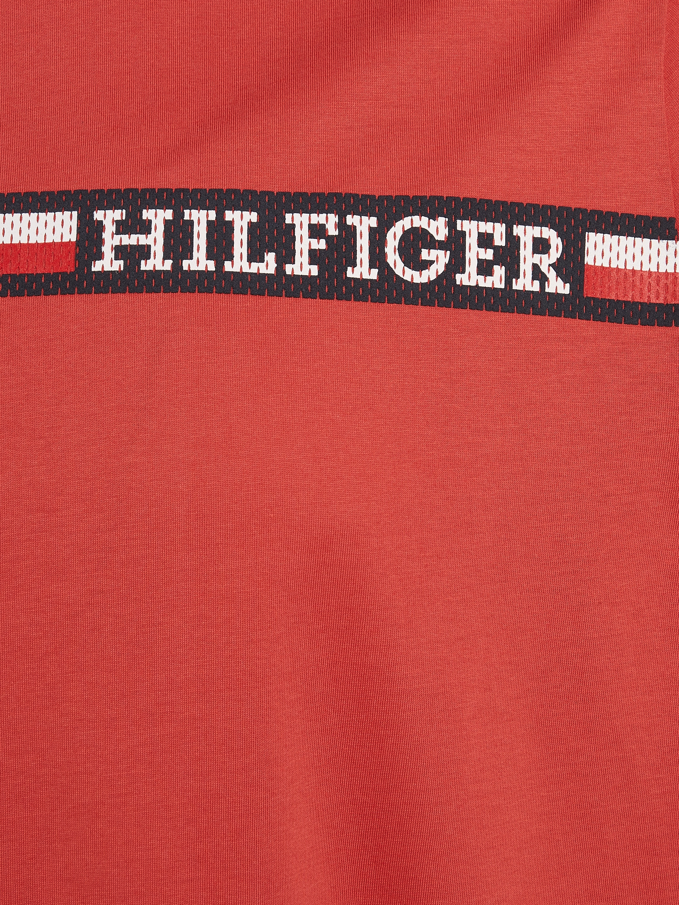 Tommy Hilfiger Big & Tall T-Shirt »BT-CHEST STRIPE TEE-B«, Große Größen mit Logostickerei