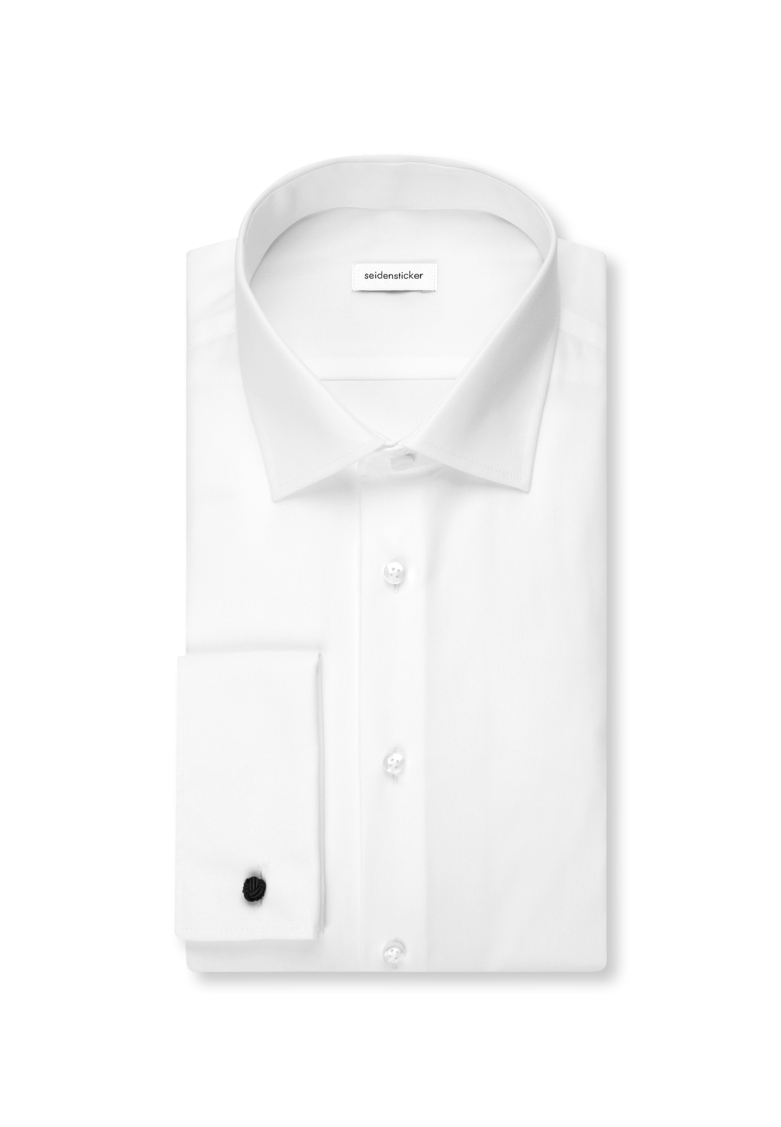 seidensticker Businesshemd »Schwarze Rose« Shaped 1/1 Kentkragen Uni