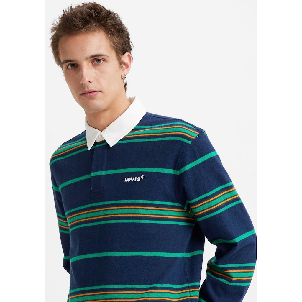 Levi's® Langarm-Poloshirt »UNION RUGBY MUL-COL«