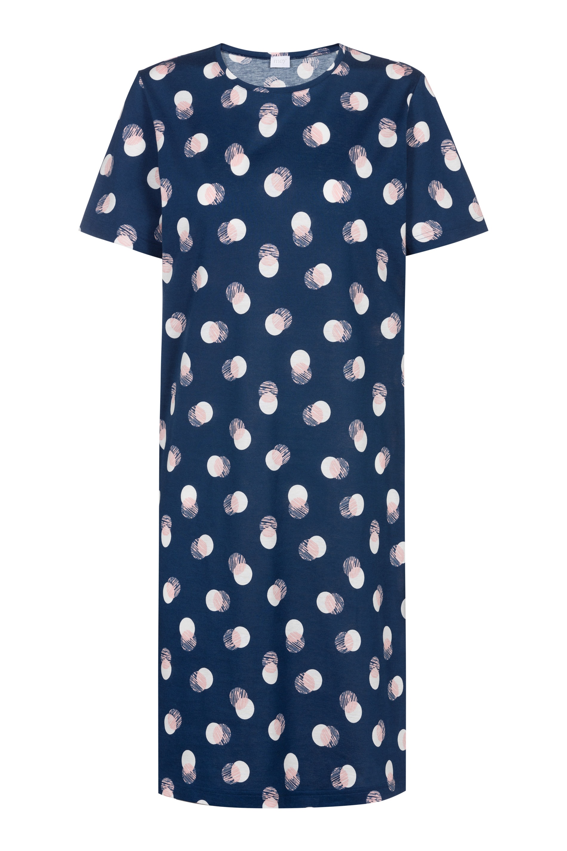 Mey Nachthemd »SCRIBBLED DOTS«, Farbiger Punkteprint