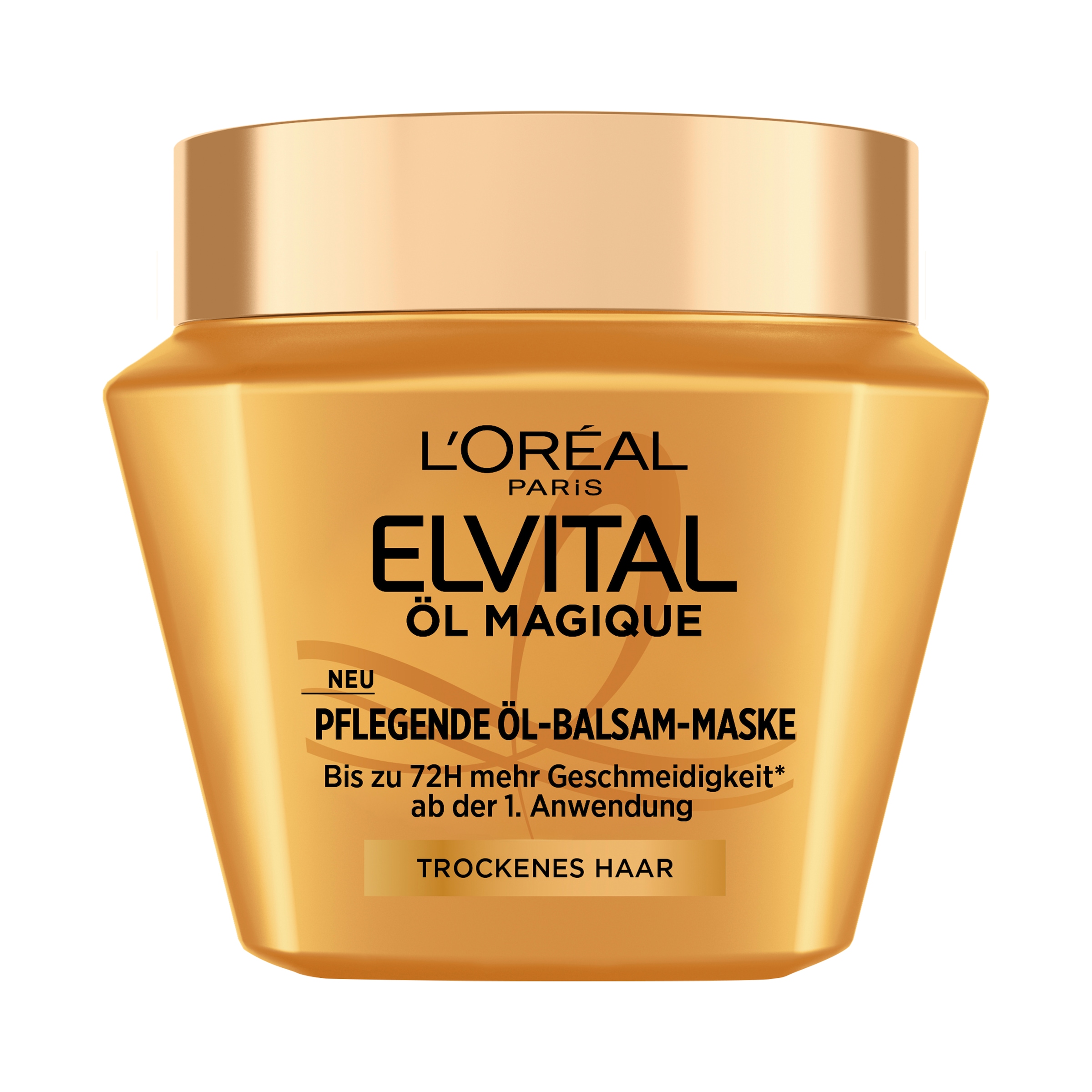 L'ORÉAL PARIS Haarmaske »ELVITAL ÖL MAGIQUE MASKE« für trockenes Haaar
