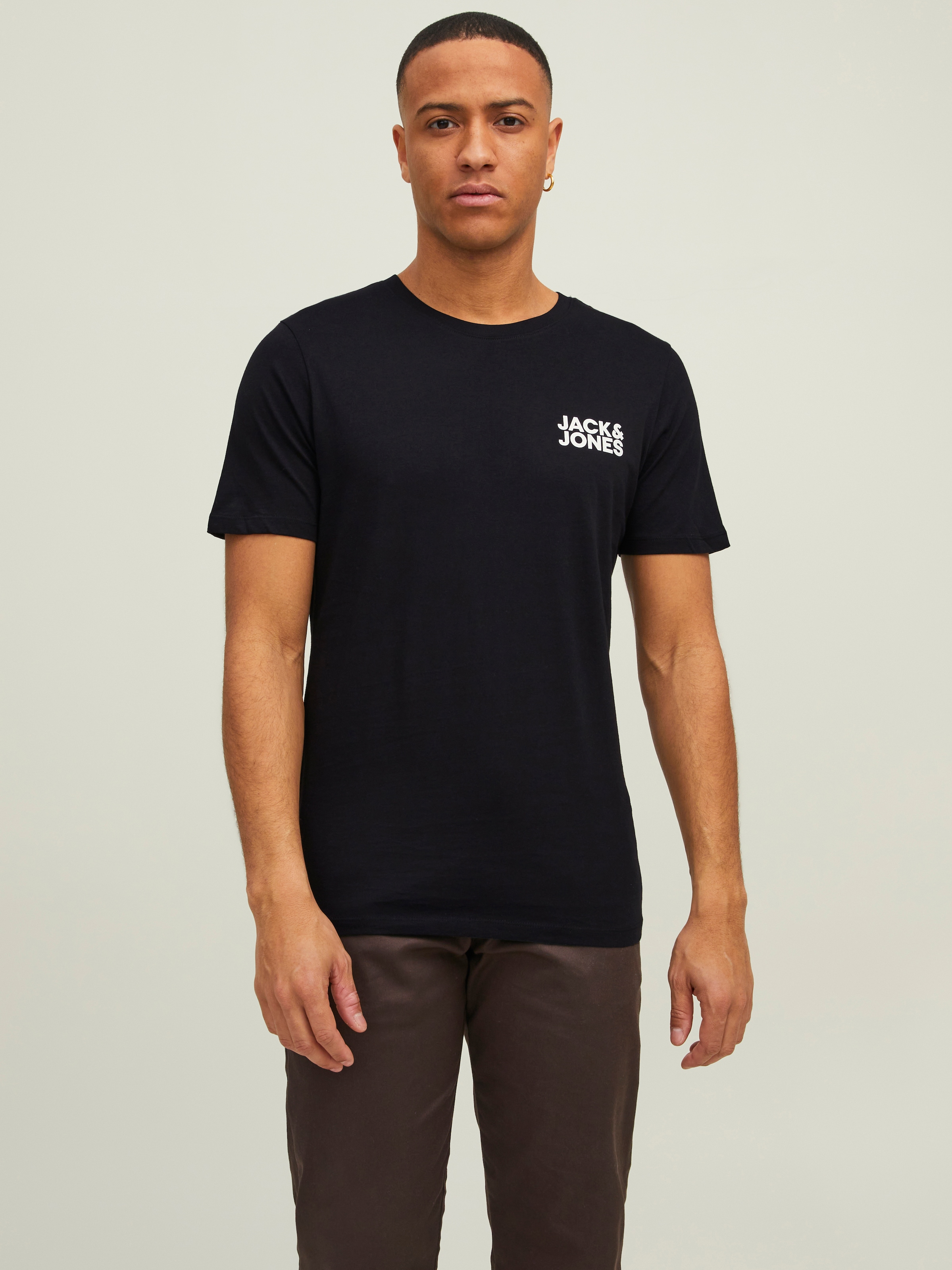 Jack & Jones T-Shirt »CORP LOGO TEE« Packung, 3er-Pack, 3 Stk.