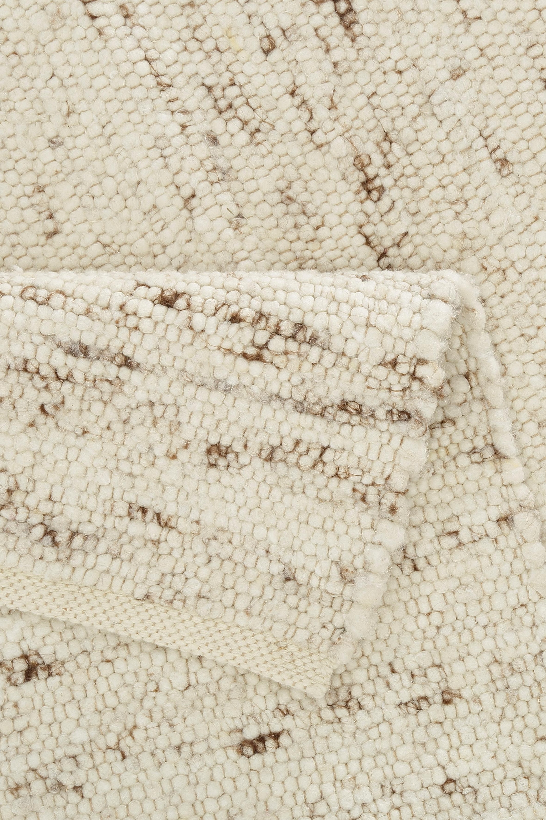 THEKO Wollteppich »Allgäu Super«, rechteckig, 10 mm Höhe, Handweb Teppich, reine Schurwolle, handgewebt