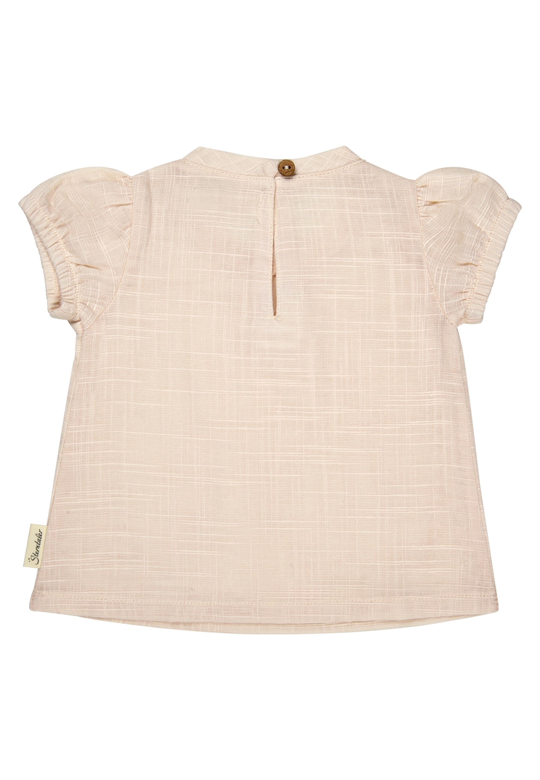 Sterntaler® Kurzarmshirt »Kurzarmshirt Leinenoptik«