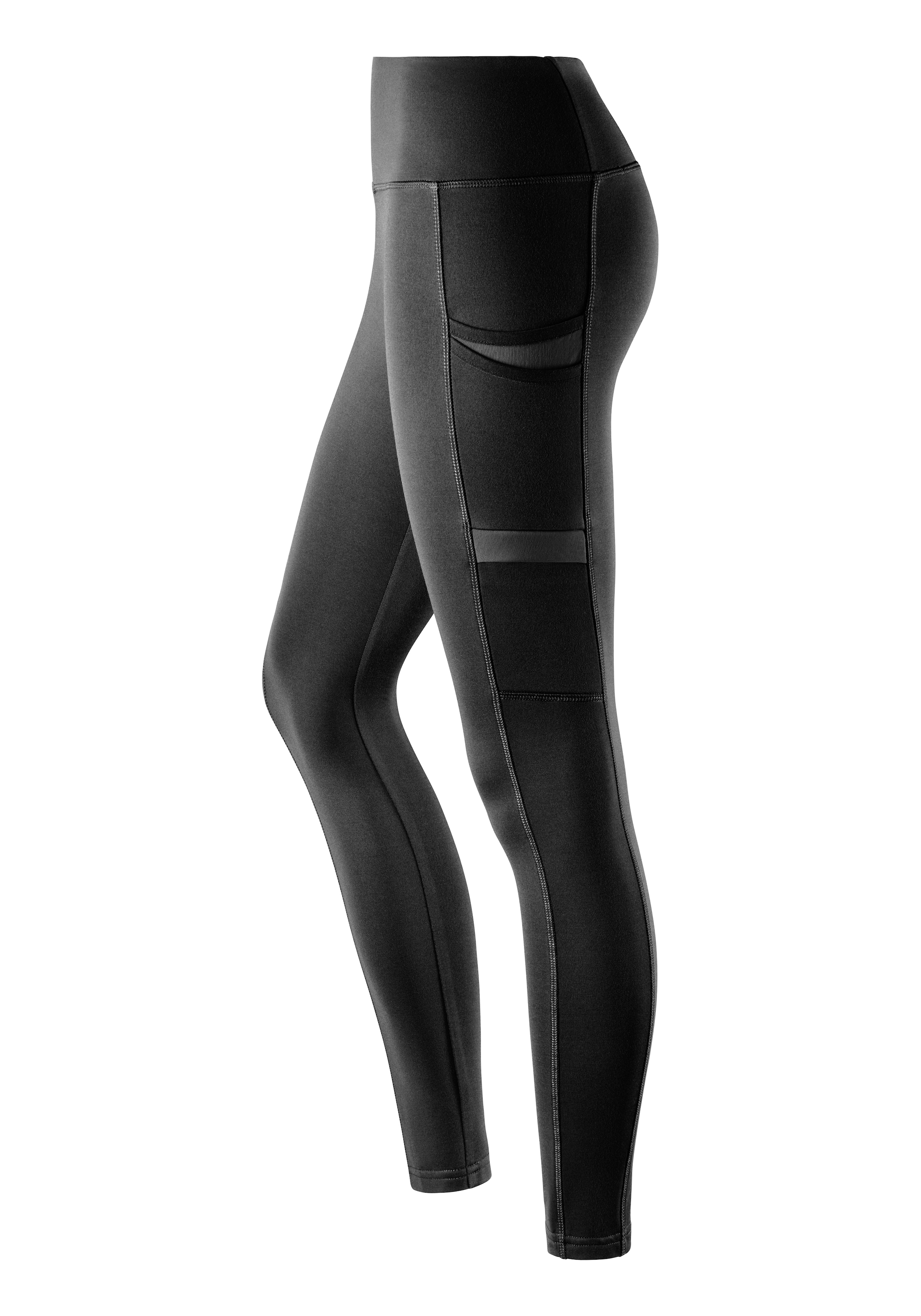 LASCANA ACTIVE Lauftights »Hybrid Leggings«, Trekkinghose mit praktischen Taschen