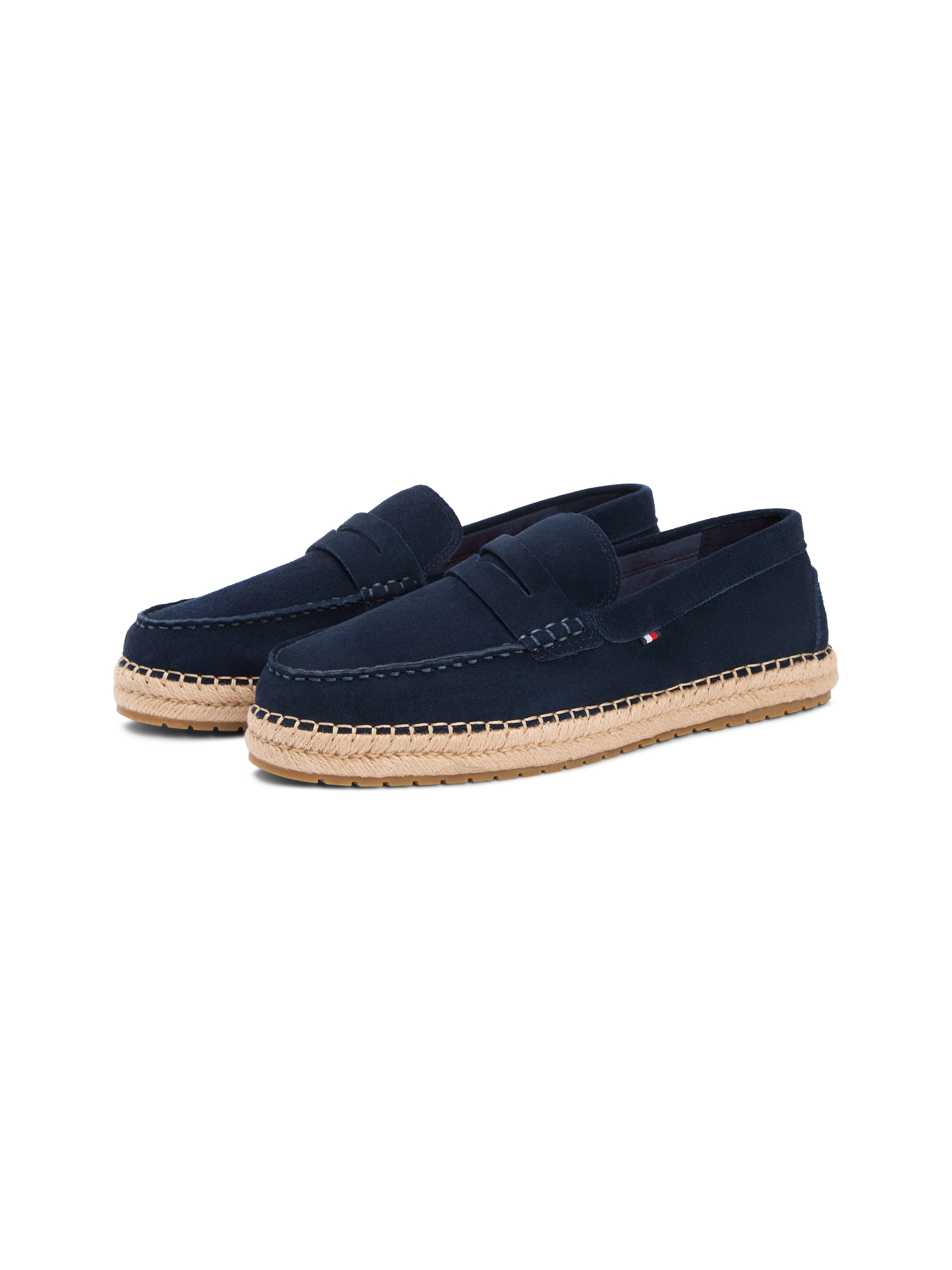 Tommy Hilfiger Espadrille »FLEXIBLE HILFIGER SDE ESPADRILLE«  Sommerschuh, Slipper, Loafer mit angesagtem Zierriegel