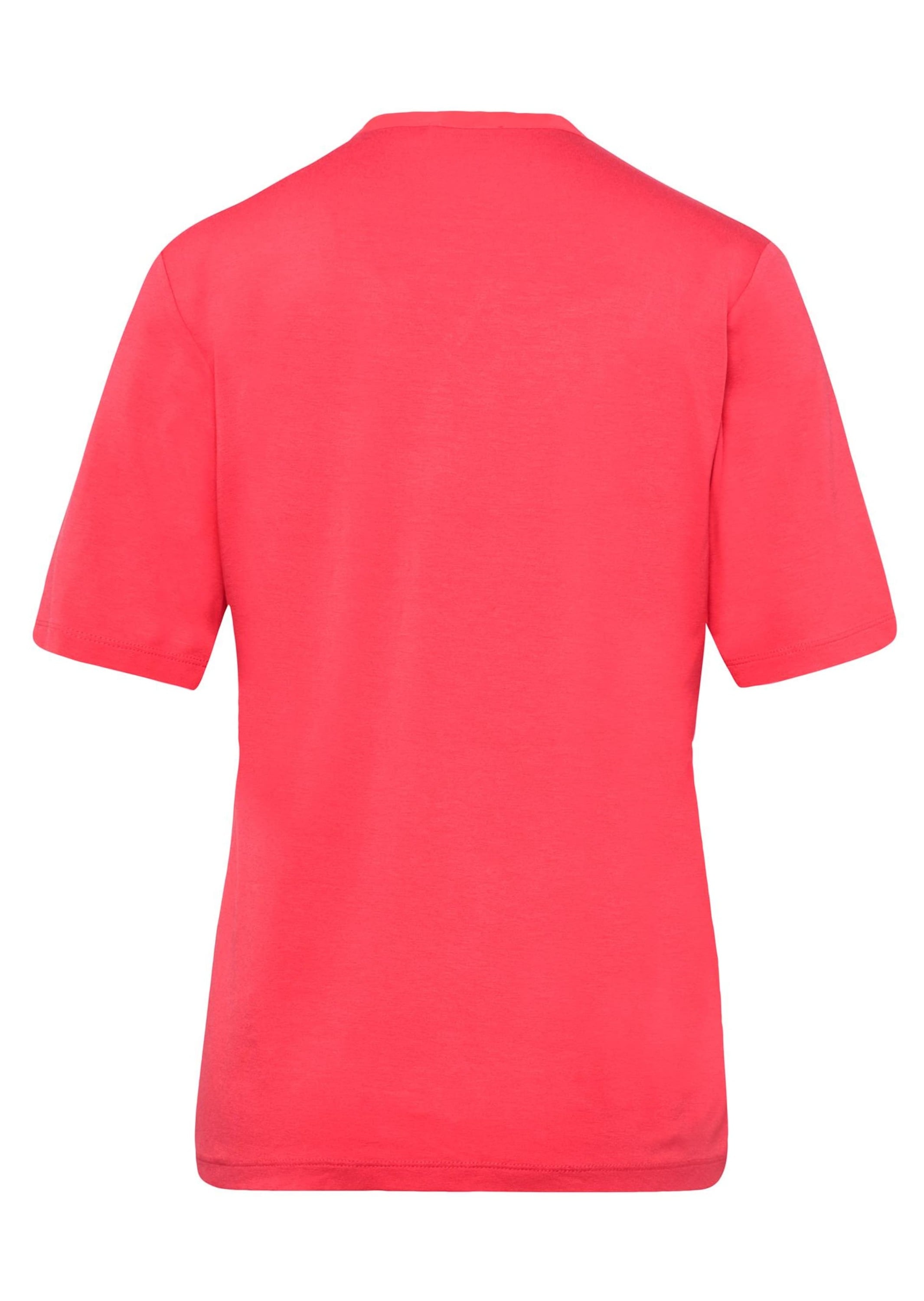 GOLDNER Kurzarmshirt »Shirt mit Schluppe«