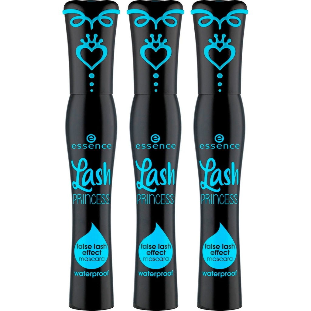 Essence Mascara »Lash PRINCESS false lash effect waterproof«, (3er-Pack)