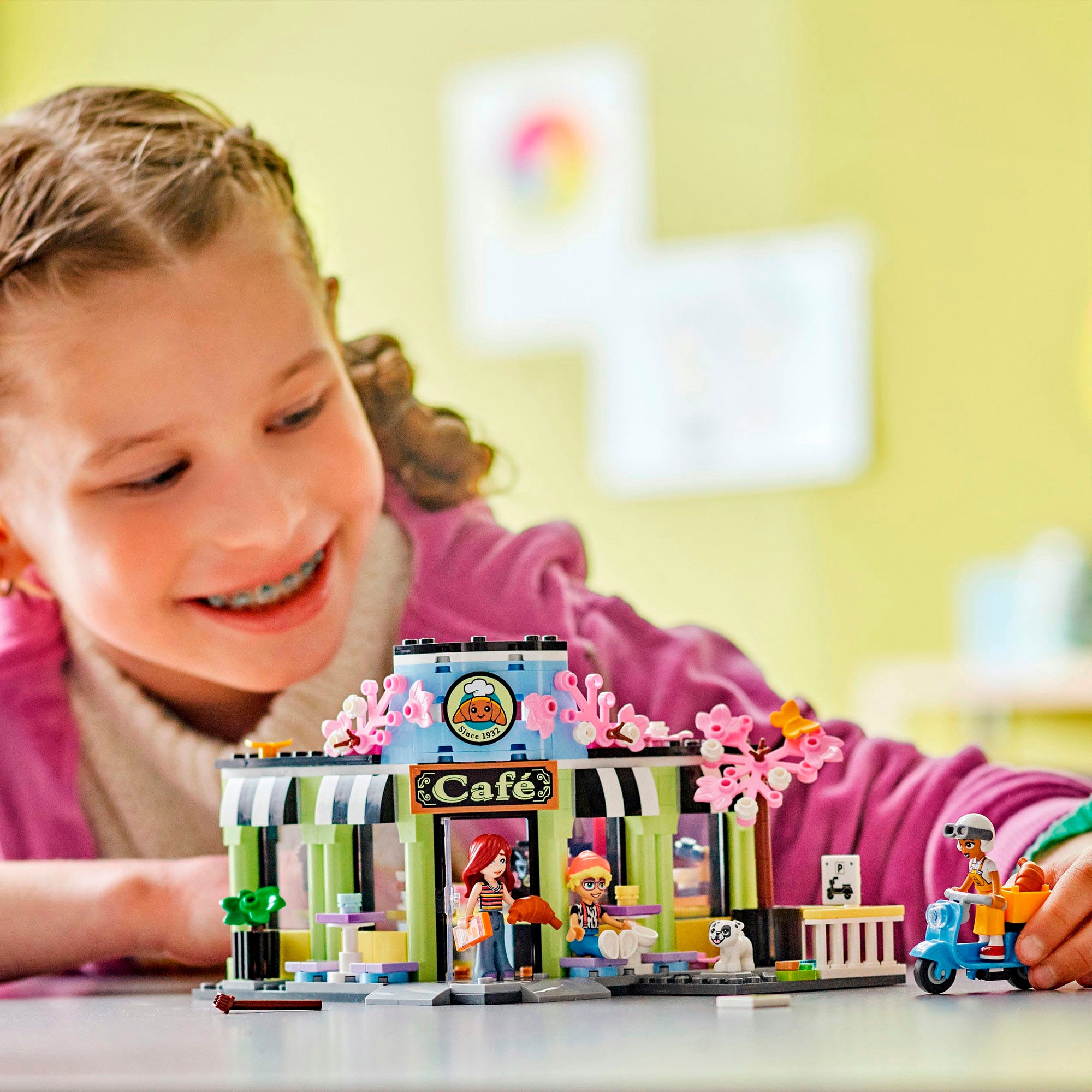 LEGO® Konstruktionsspielsteine »Heartlake City Café (42618), LEGO Friends«, (426 St.), Made in Europe