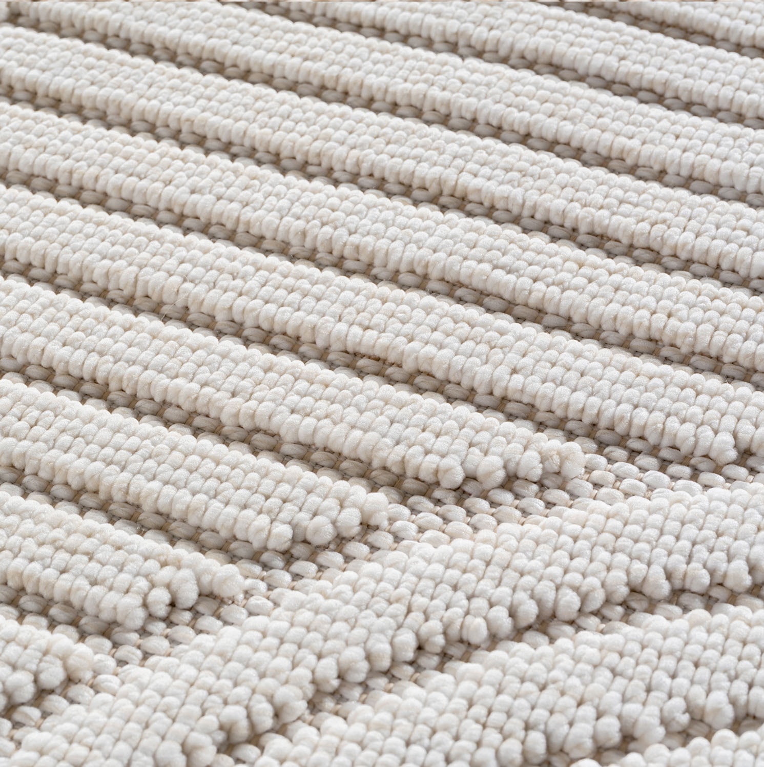 Ayyildiz Teppiche Teppich »HELIX 2201  , auch als Läufer und Rund erhältlich« rechteckig 7 mm Höhe 3D-Effekt durch Cut-Loop-Webtechnik, Woll-Optik, Bouclé, Wohnzimmer