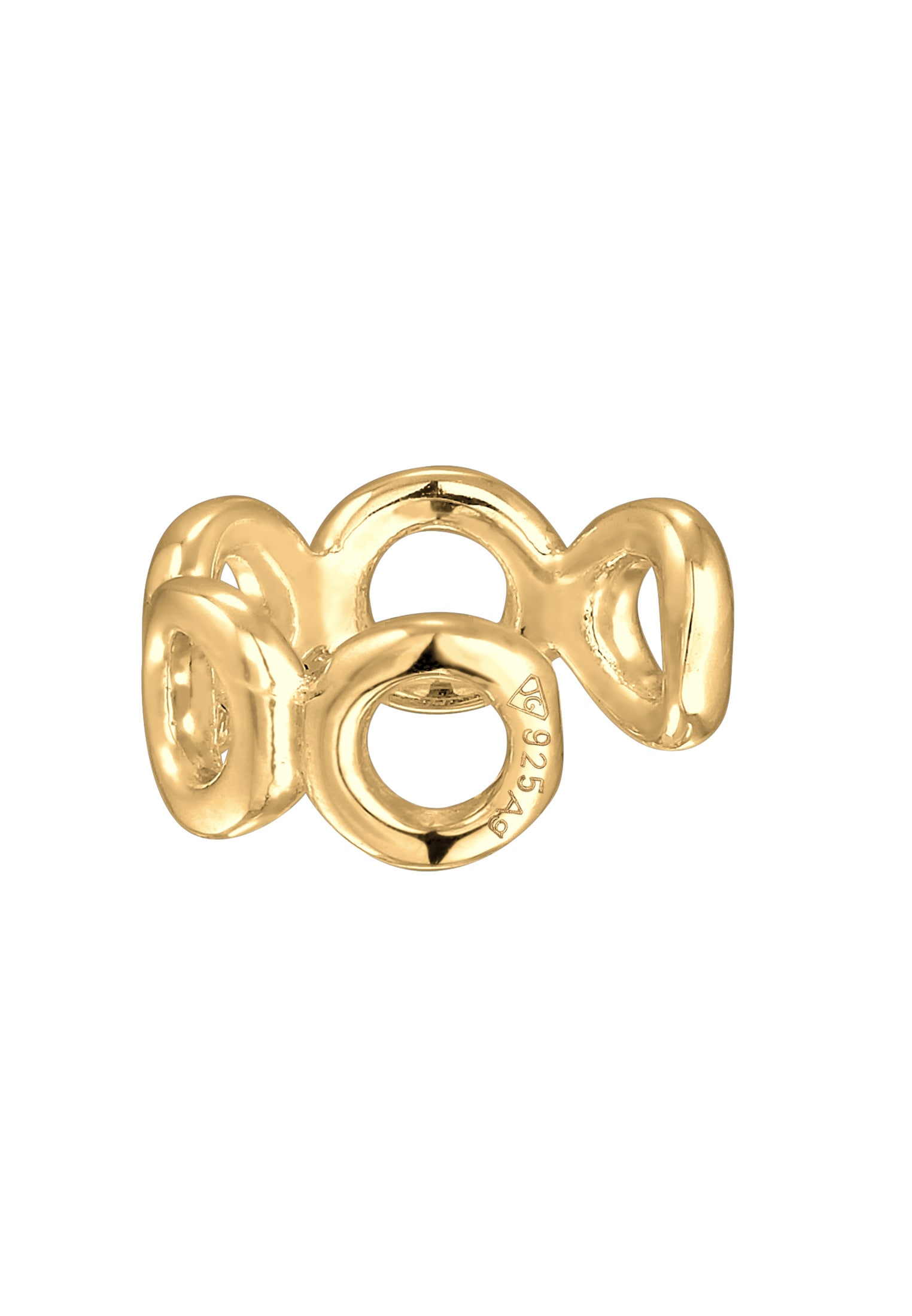 Elli Ohrklemme »Ohrringe Single Ear cuff Ohr Klemme Kreis Look 925 Silber«