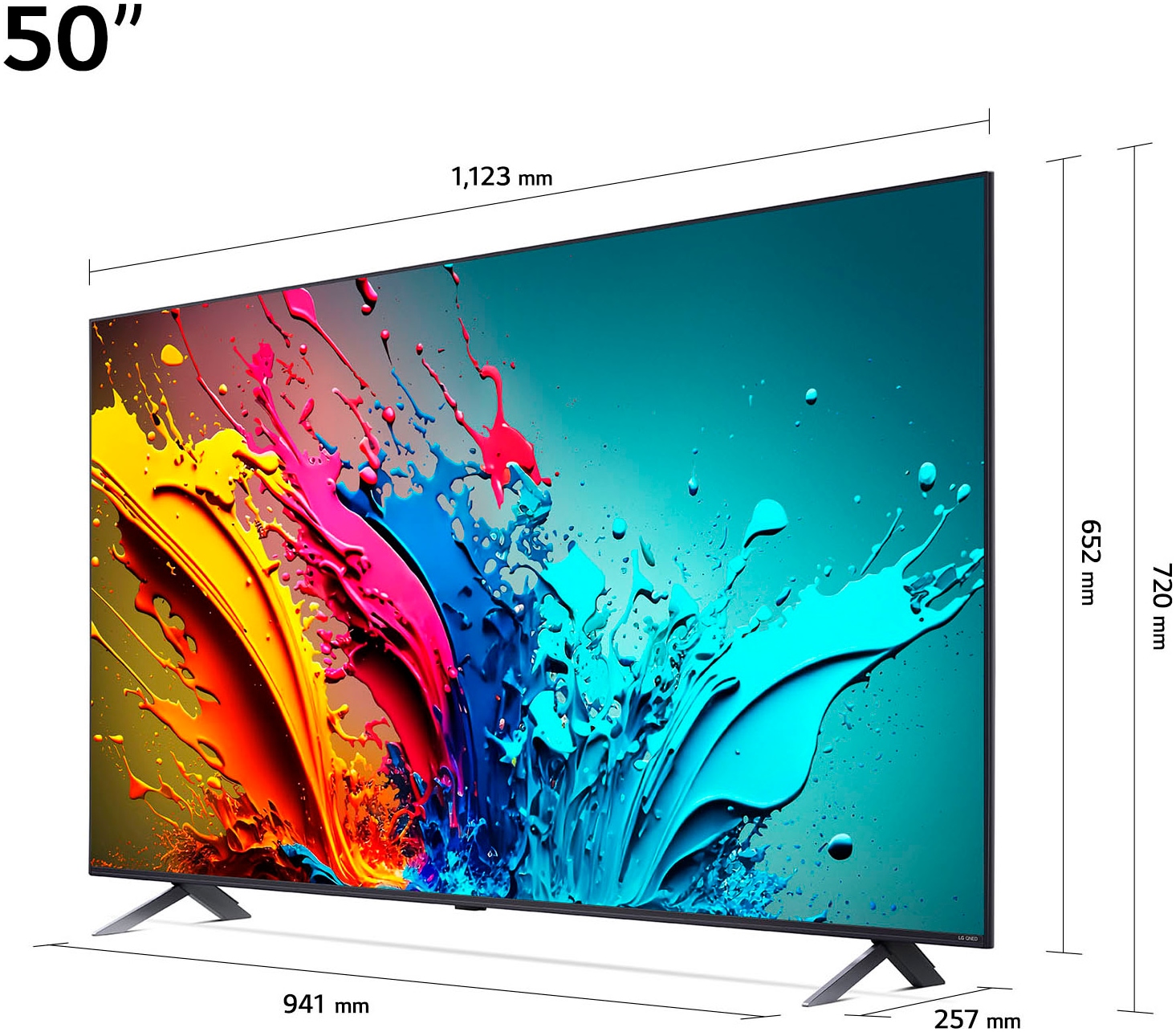 LG QNED-Fernseher »50QNED85T6A«, 4K Ultra HD, Smart-TV