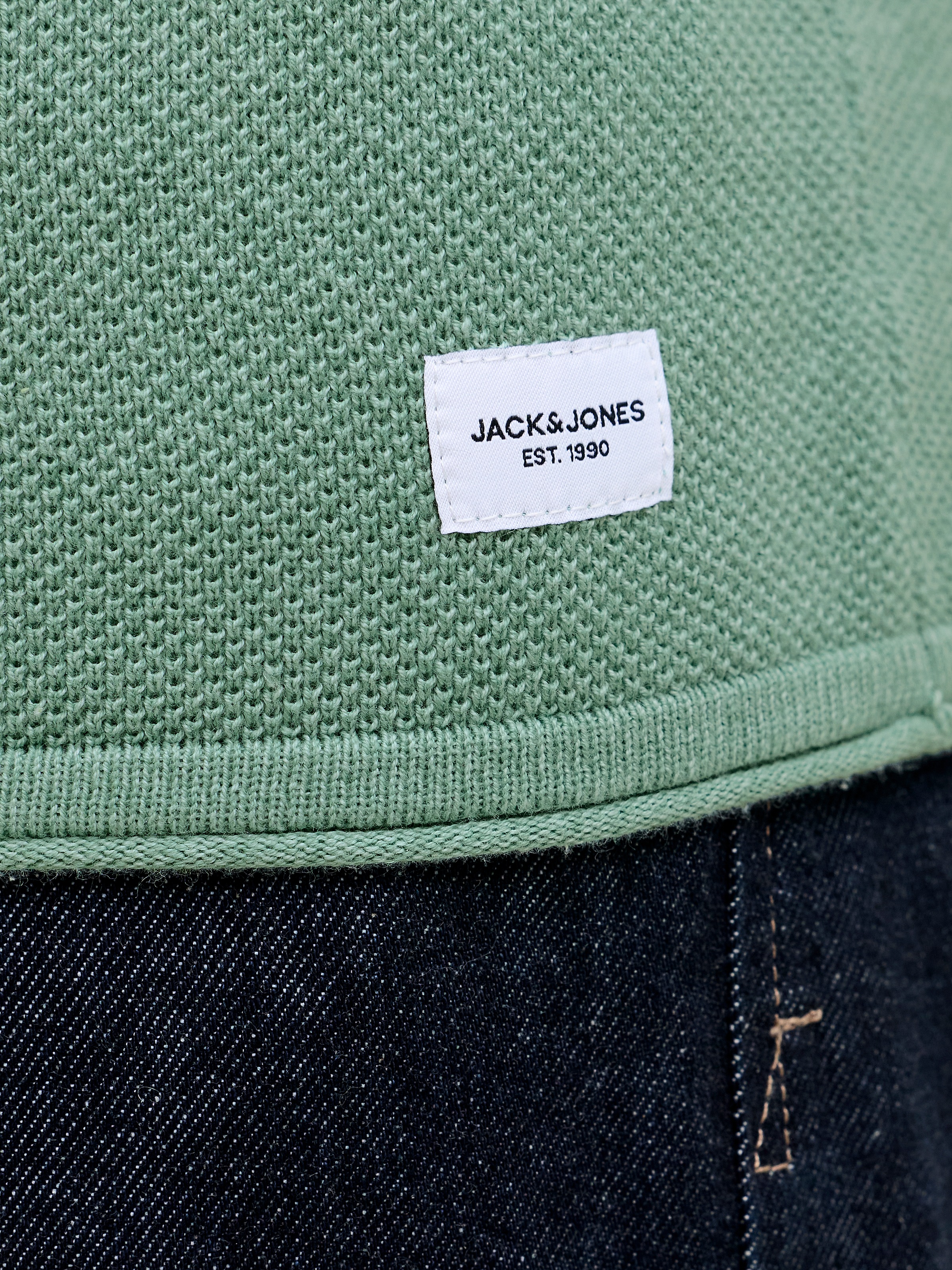 Jack & Jones Rundhalspullover »JJEHILL KNIT CREW NECK NOOS« Baumwolle, regular fit