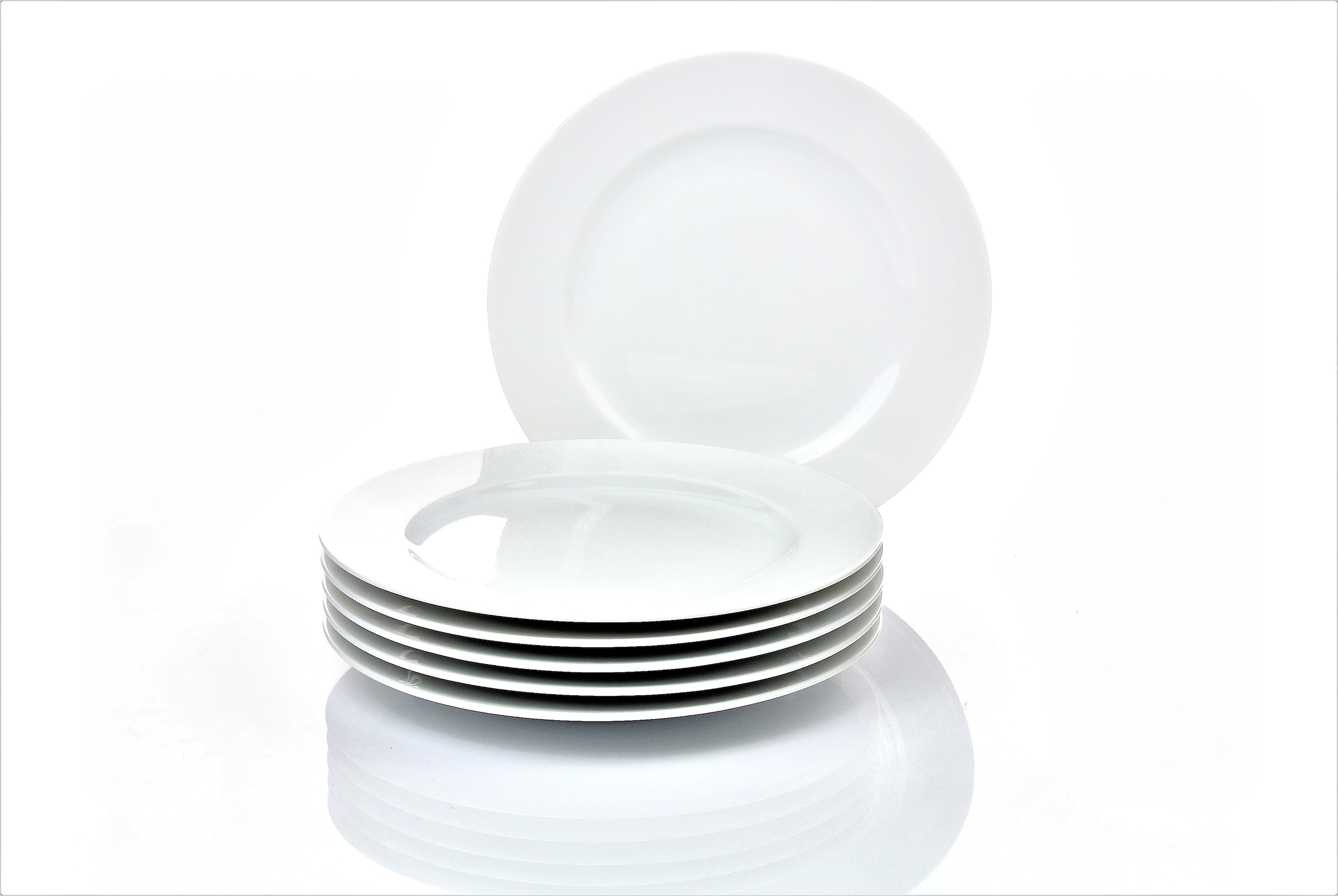 Retsch Arzberg Kaffeeservice »HEIKE WEISS, Geschirr-Set 18-teilig, Porzellan, rund« Kaffee-/Frühstücksgeschirr für 6 Personen klassisches Design in weiss