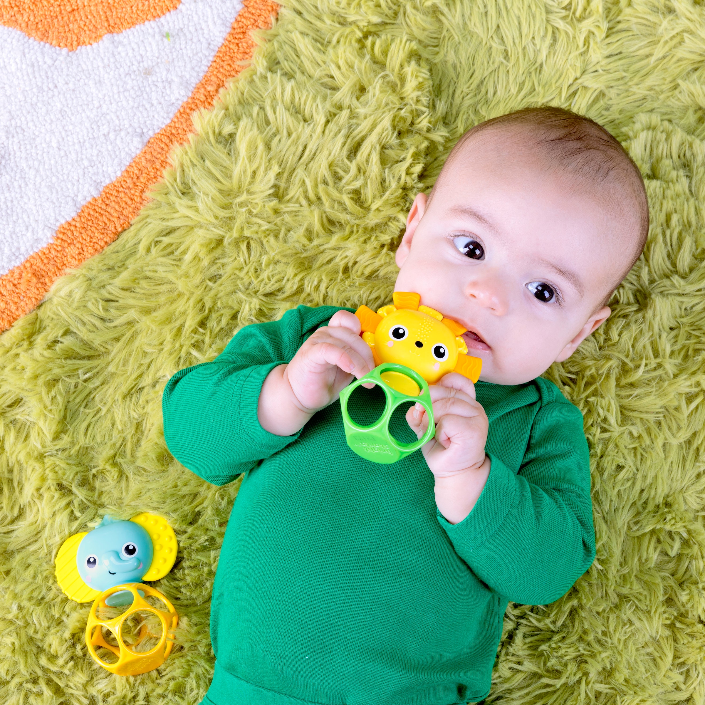 Bright Starts Greifspielzeug »Soother Pals Easy-Grasp Teether Toys«