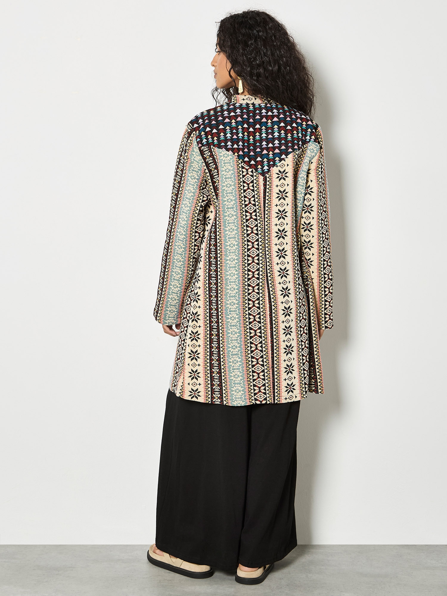 Apricot Langjacke »Jacke« mit Muster