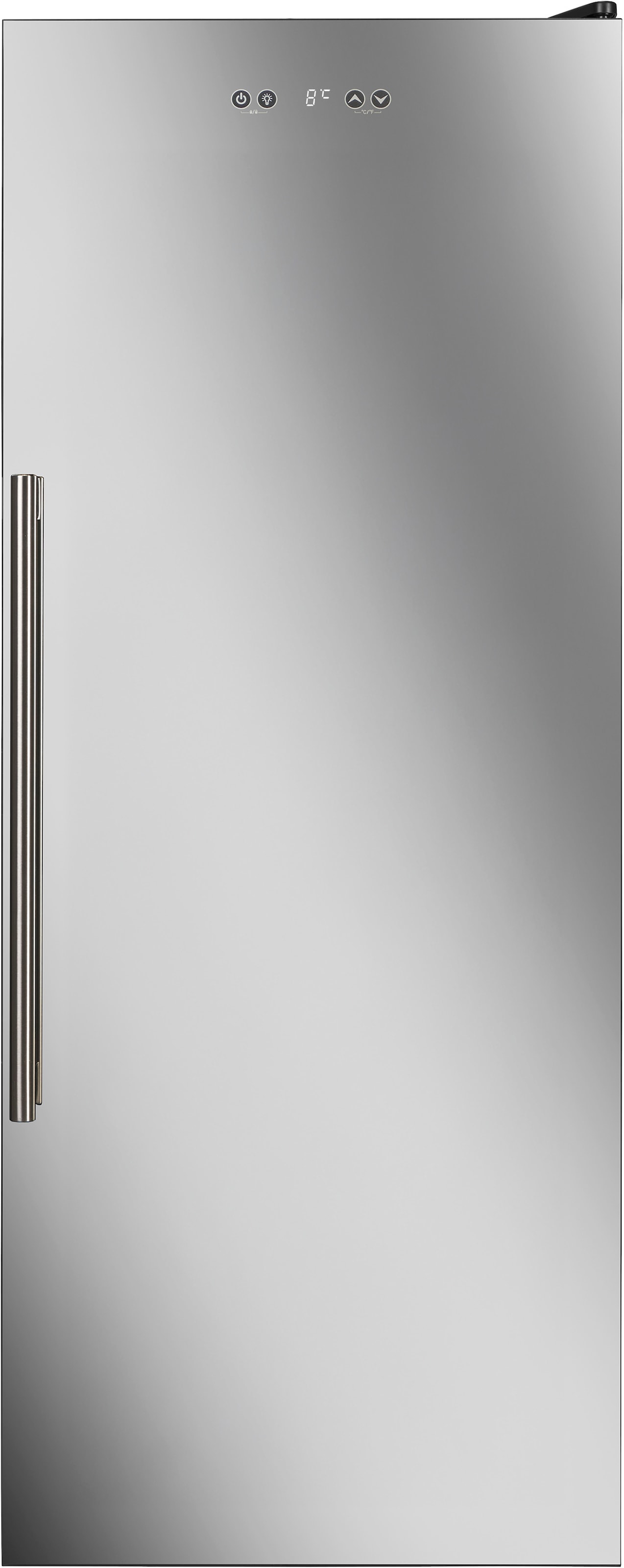 Hanseatic Weinkühlschrank »HWC86ECBA«, für 86 St. Standardflaschen á 075l, verspiegelte Glastür mit integriertem Bedienfeld