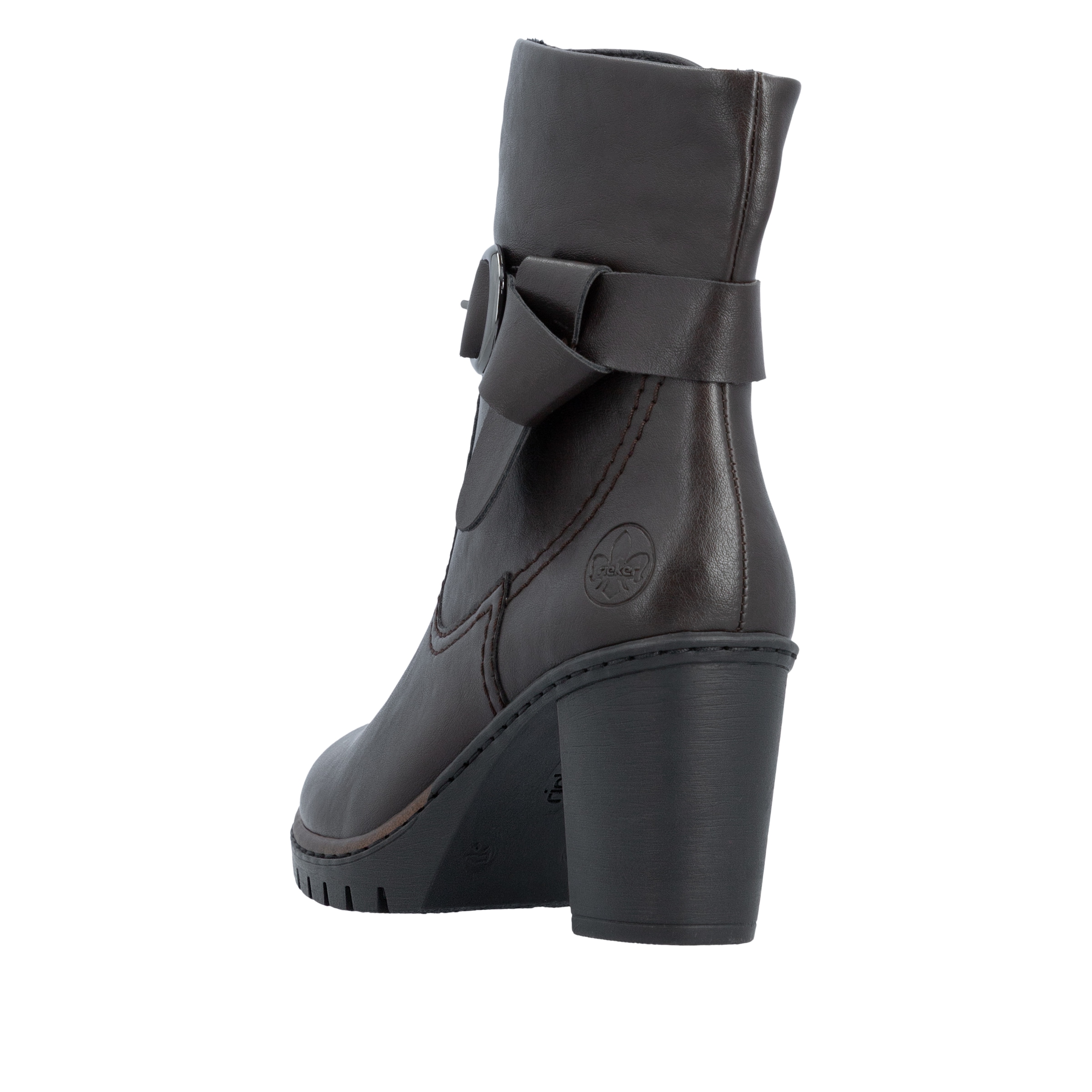 Rieker Stiefelette  Ankleboots, Blockabsatz, mit Reißverschluss